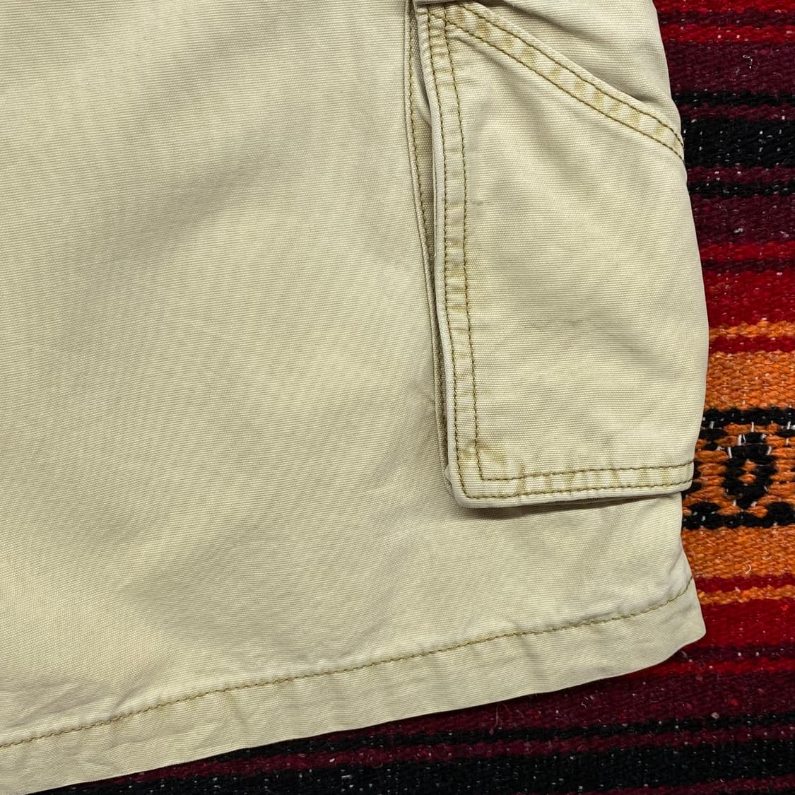 미국빈티지 칼하트 워크 카고반바지 상품이미지6