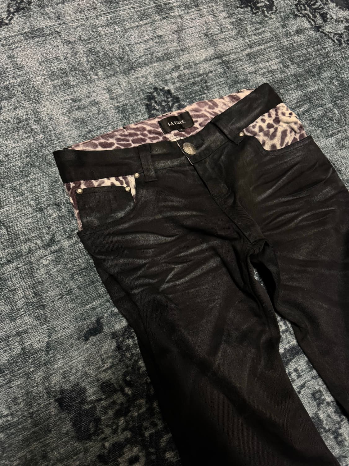 Lagate 00s vkei leopard shadow washing b 상품이미지2