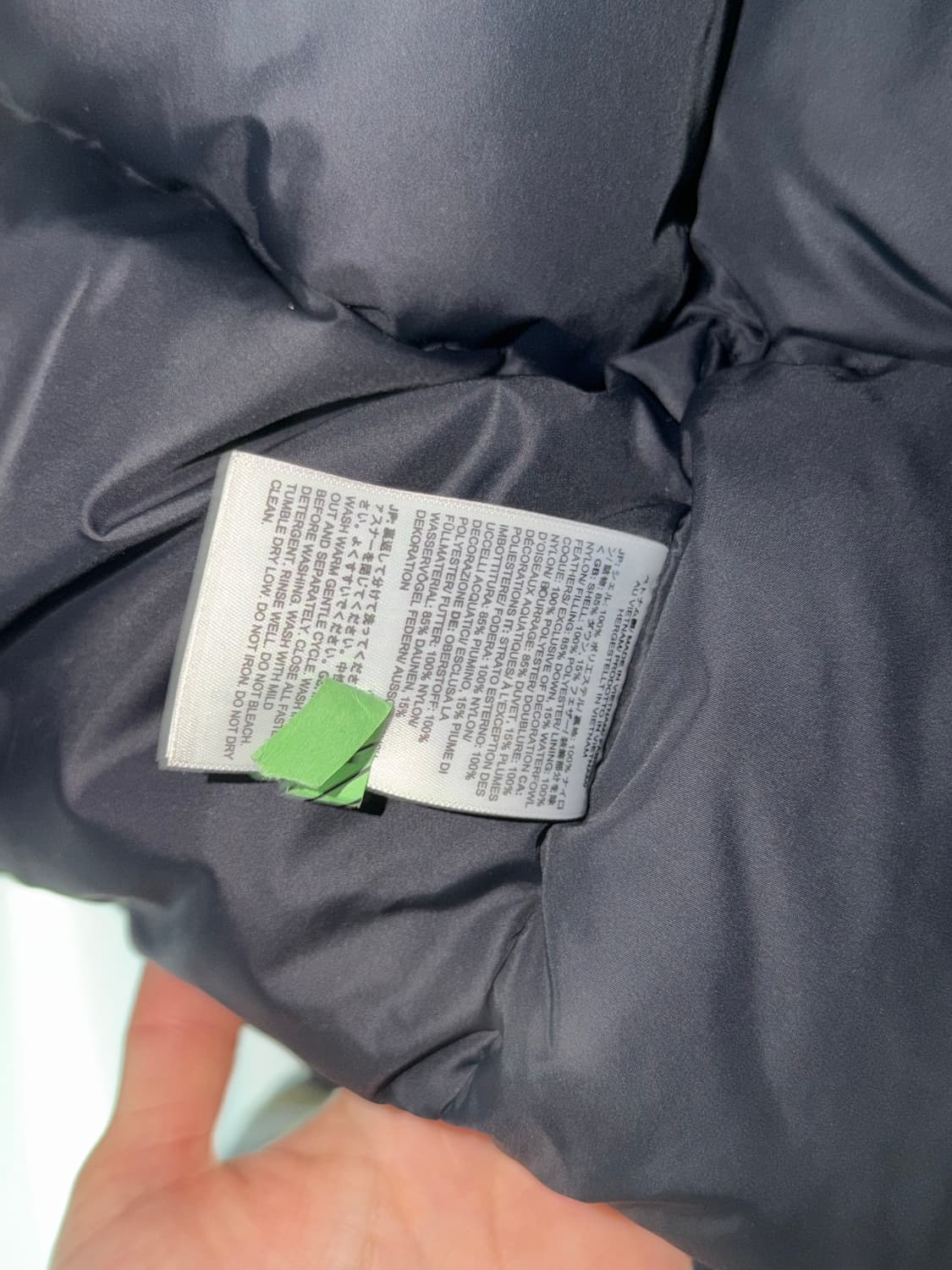 슈노 트롱프 패딩 m 상품이미지4