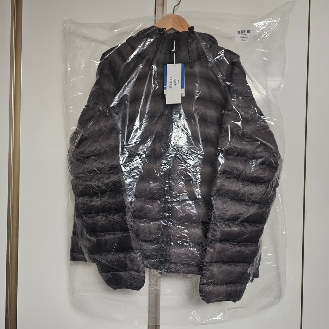 M 새제품) 수아레 시어쉘 경량 패딩 브라운 체감 100~103 L 상품이미지1