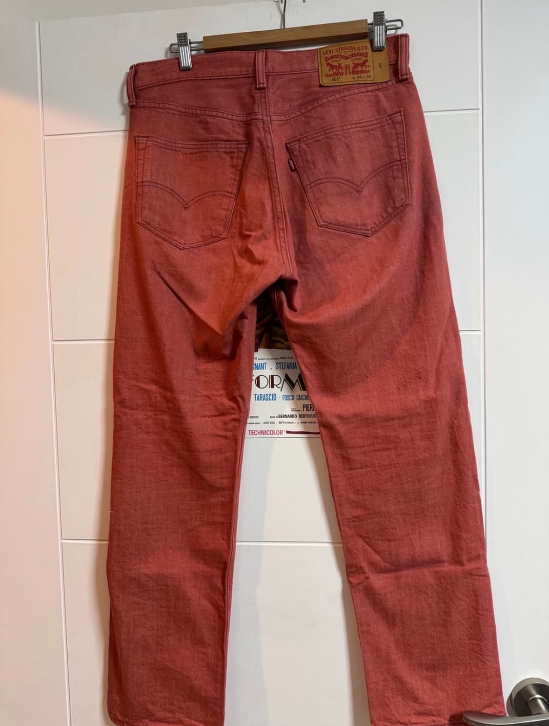 화이트 오크 콘밀 데님 리바이스 501/ 32x 32 상품이미지2