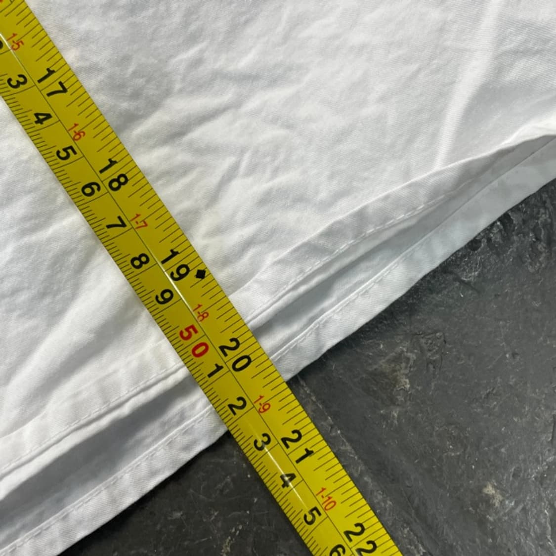 90 마뗑킴 히든버튼 화이트 셔츠 상품이미지6