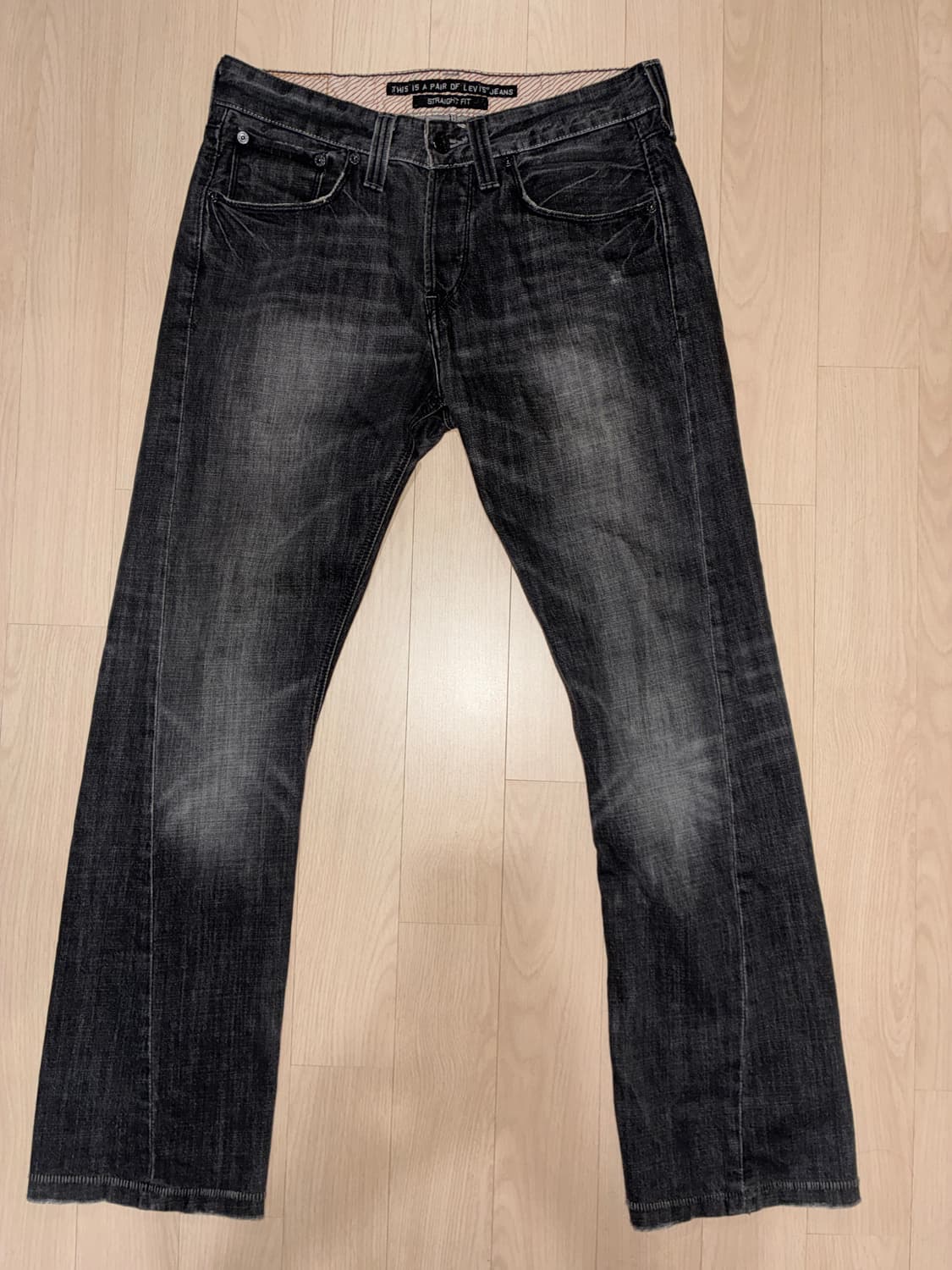 리바이스 517 블랙 흑청 빈티지데님 상품이미지5