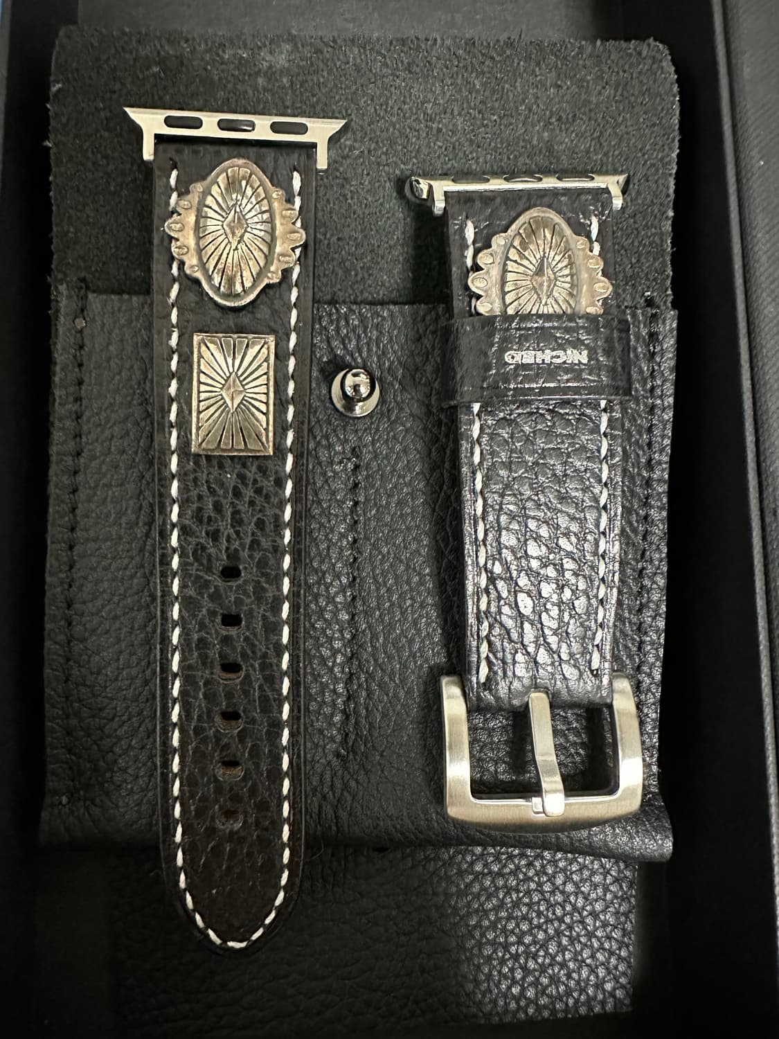 니시드 애플워치스트랩 실버925 상품이미지1