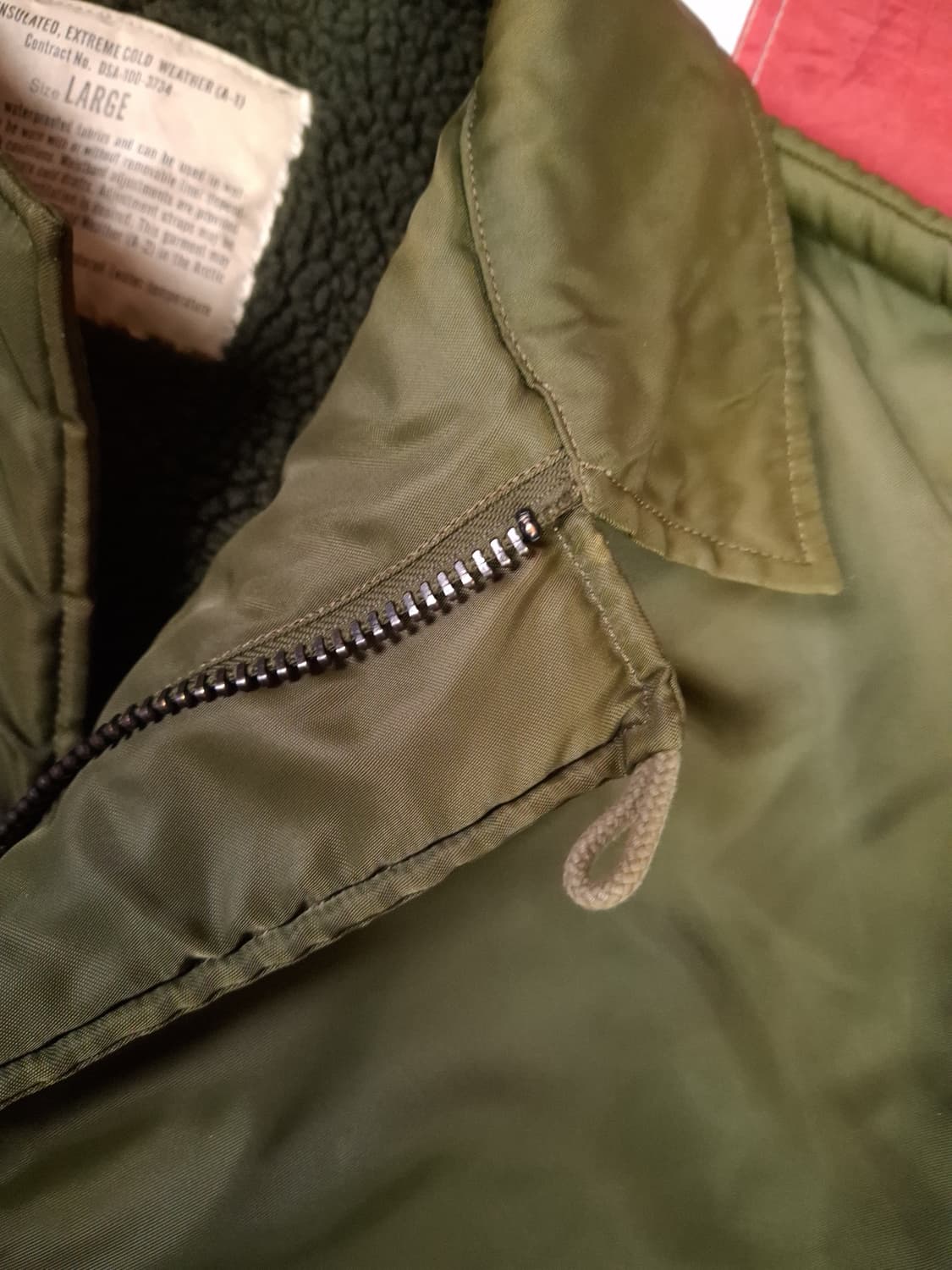 90's 빈티지 미해군 복각 A-1 덱자켓 상품이미지4