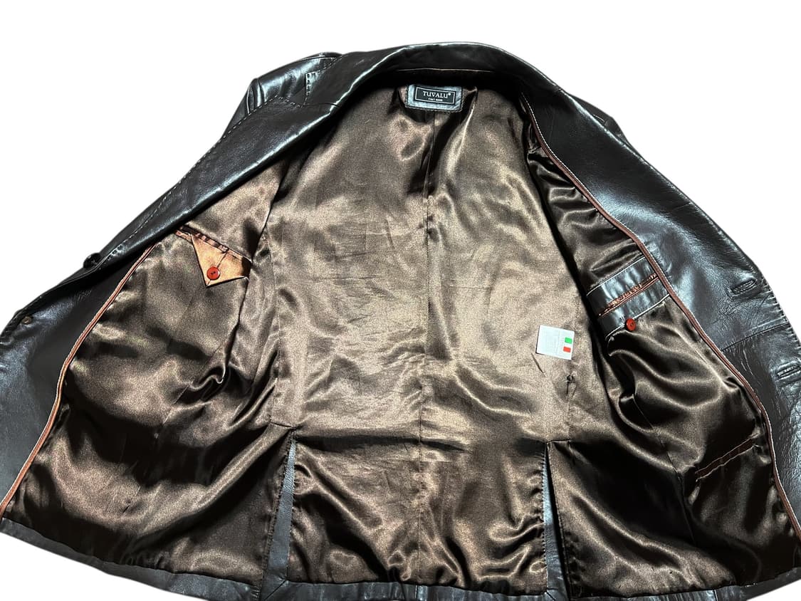 TUVALU (FABRIC MADE ITALY) 리얼 사슴가죽쟈켓 상품이미지8