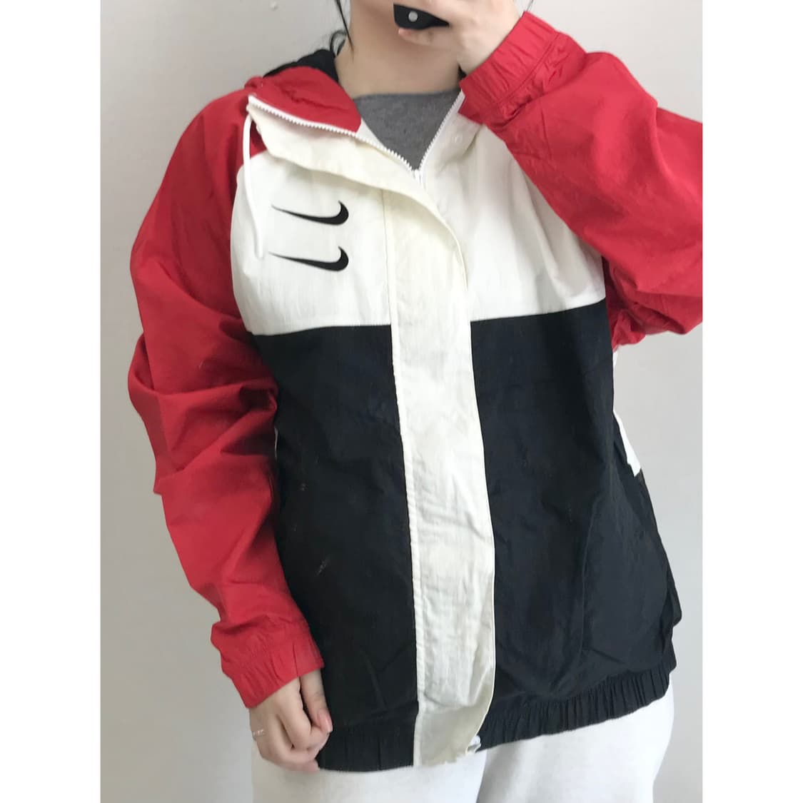 나이키 더블스우시 바람막이 자켓 xl 상품이미지1