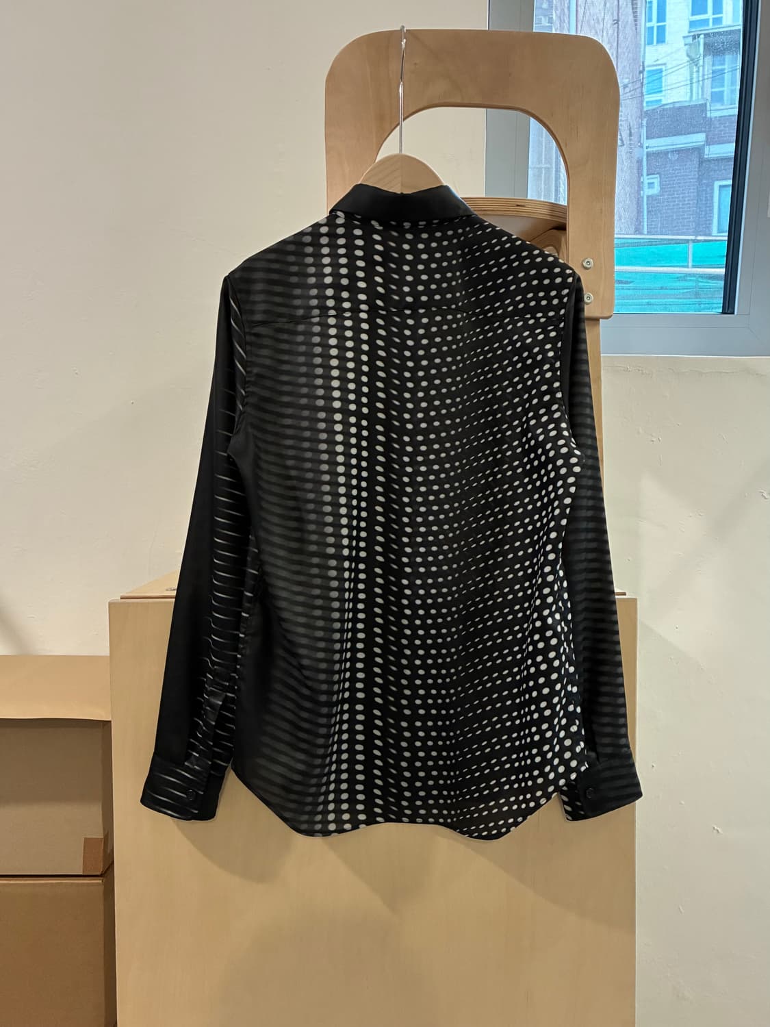 이세이 미야케 도트 셔츠 상품이미지3