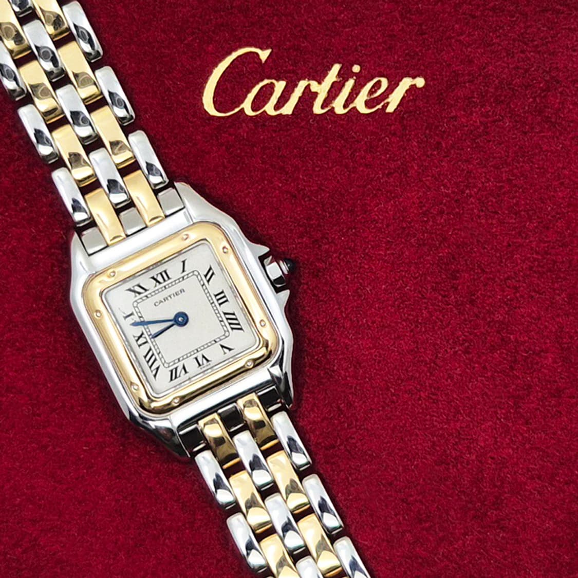 까르띠에 두줄 콤비 스몰사이즈 상품이미지5