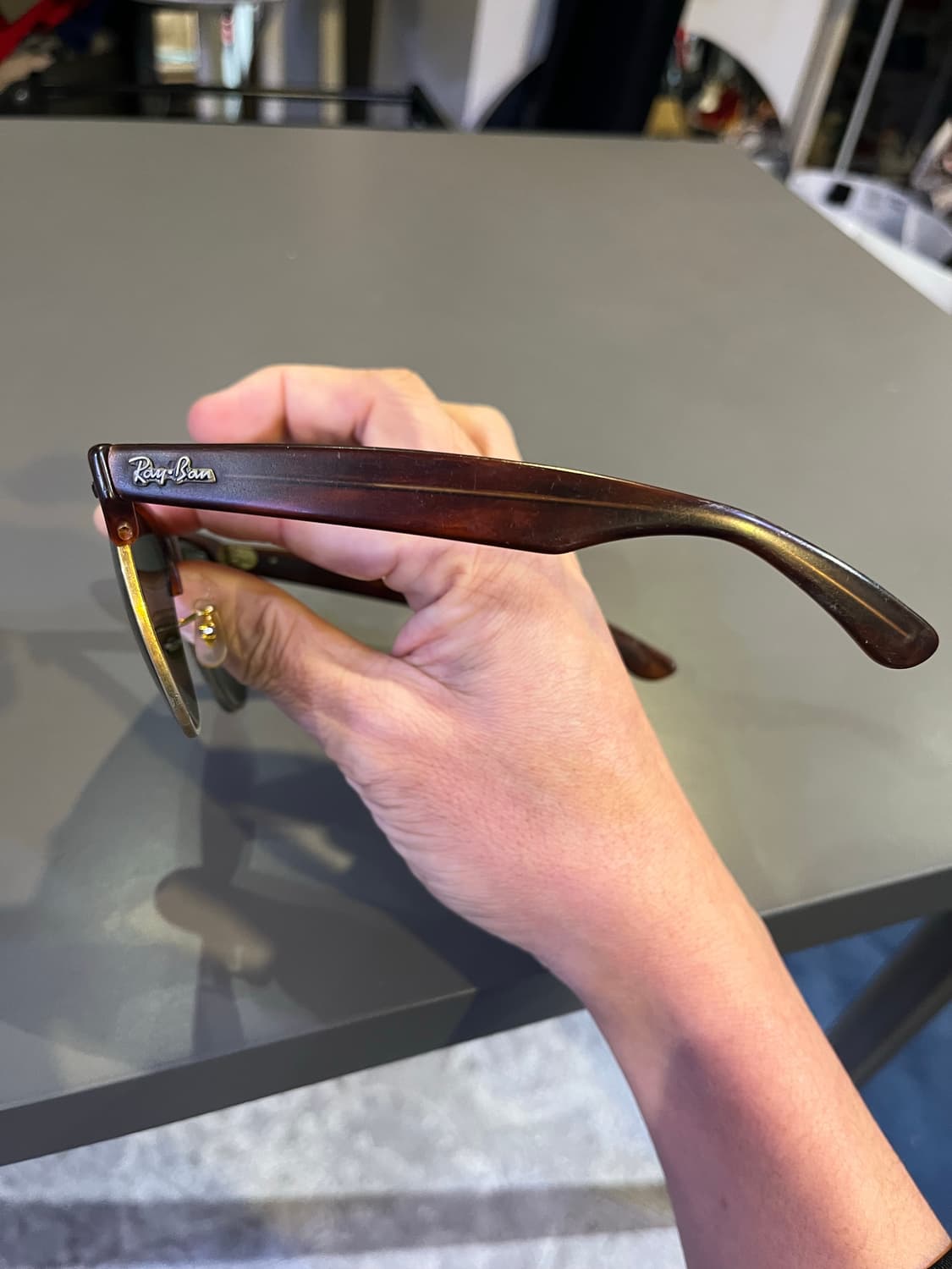 80 90년대 레이밴 웨이페러 II (미국제) 상품이미지9