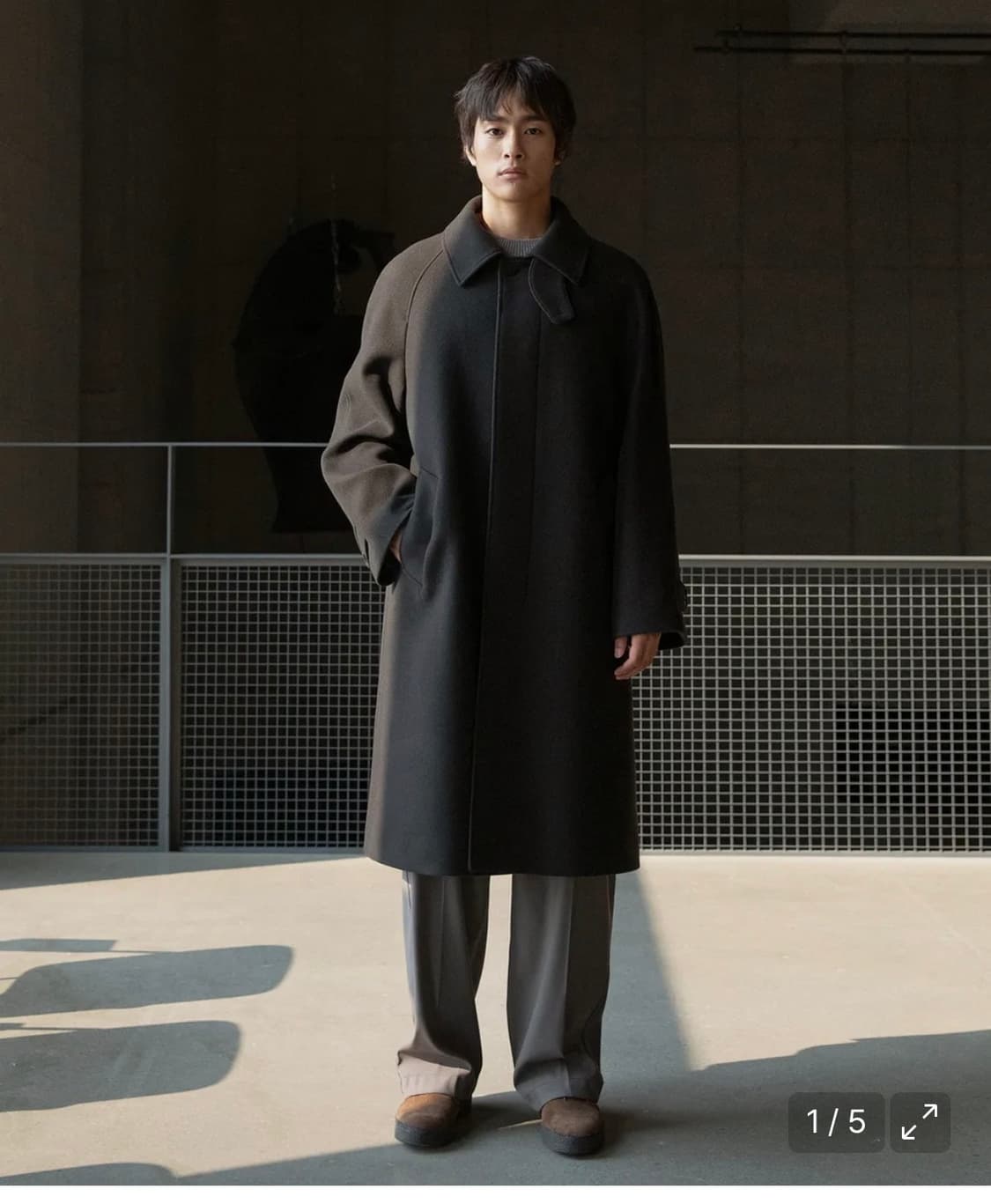 (1) 어나더오피스 레거시 발마칸(차콜 브라운) 상품이미지1