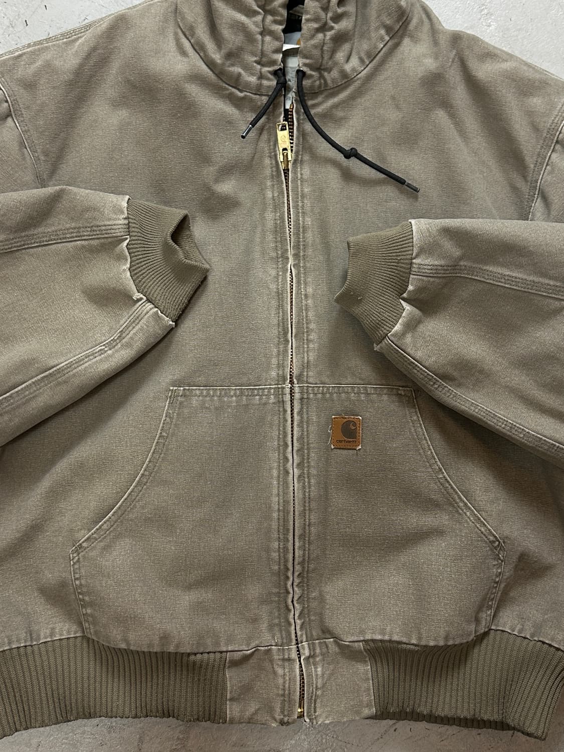 00’s OG 칼하트 J130 액티브 자켓 칼하트 DES 후드 자켓 상품이미지7