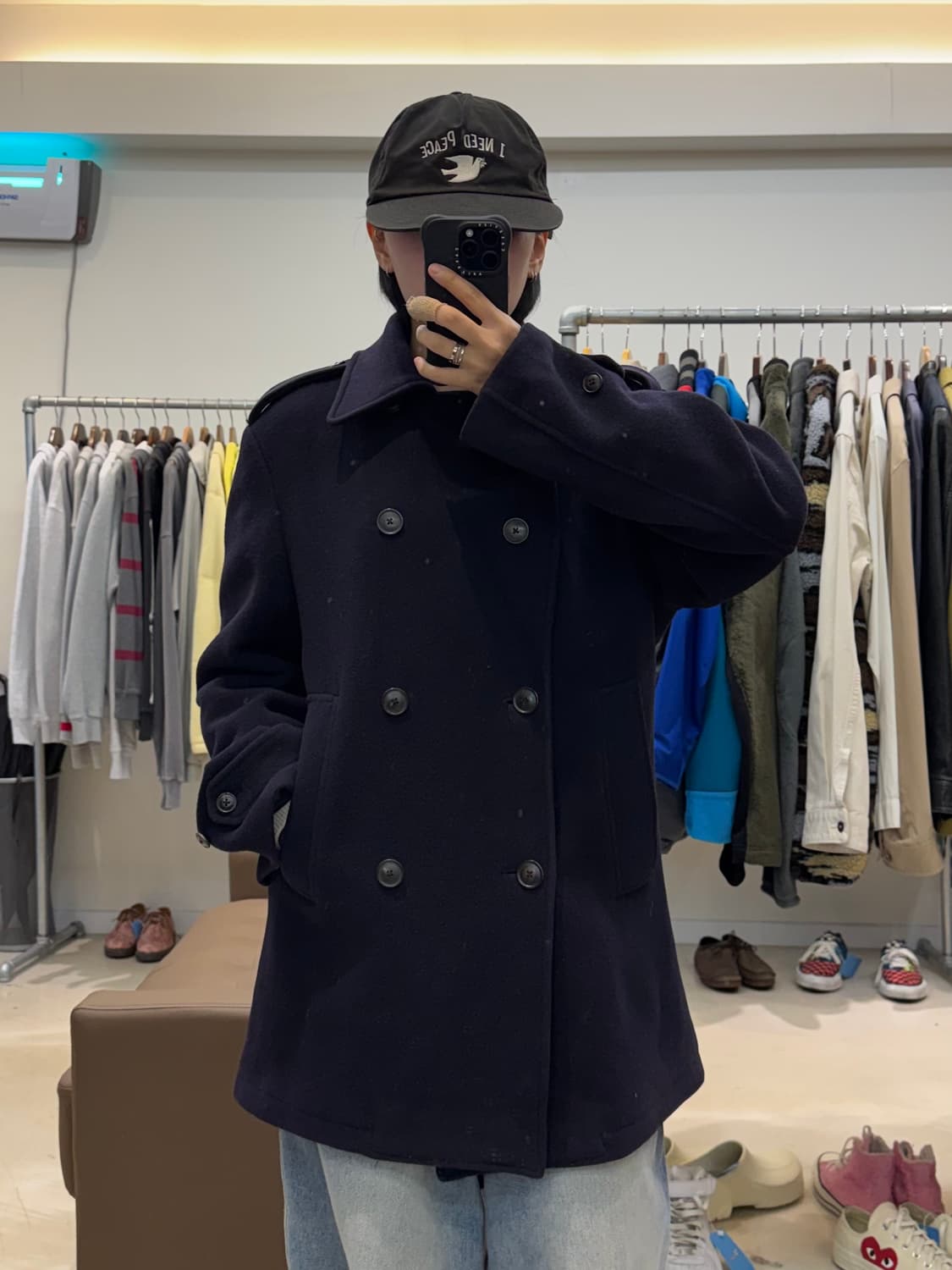 폴로 랄프로렌 더블 피코트 상품이미지1