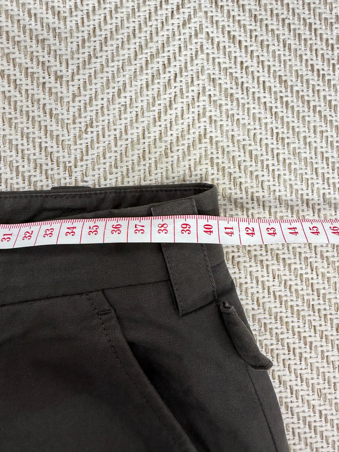 정품) 시스템옴므 21ss 카키 카고팬츠 82(32) 상품이미지9