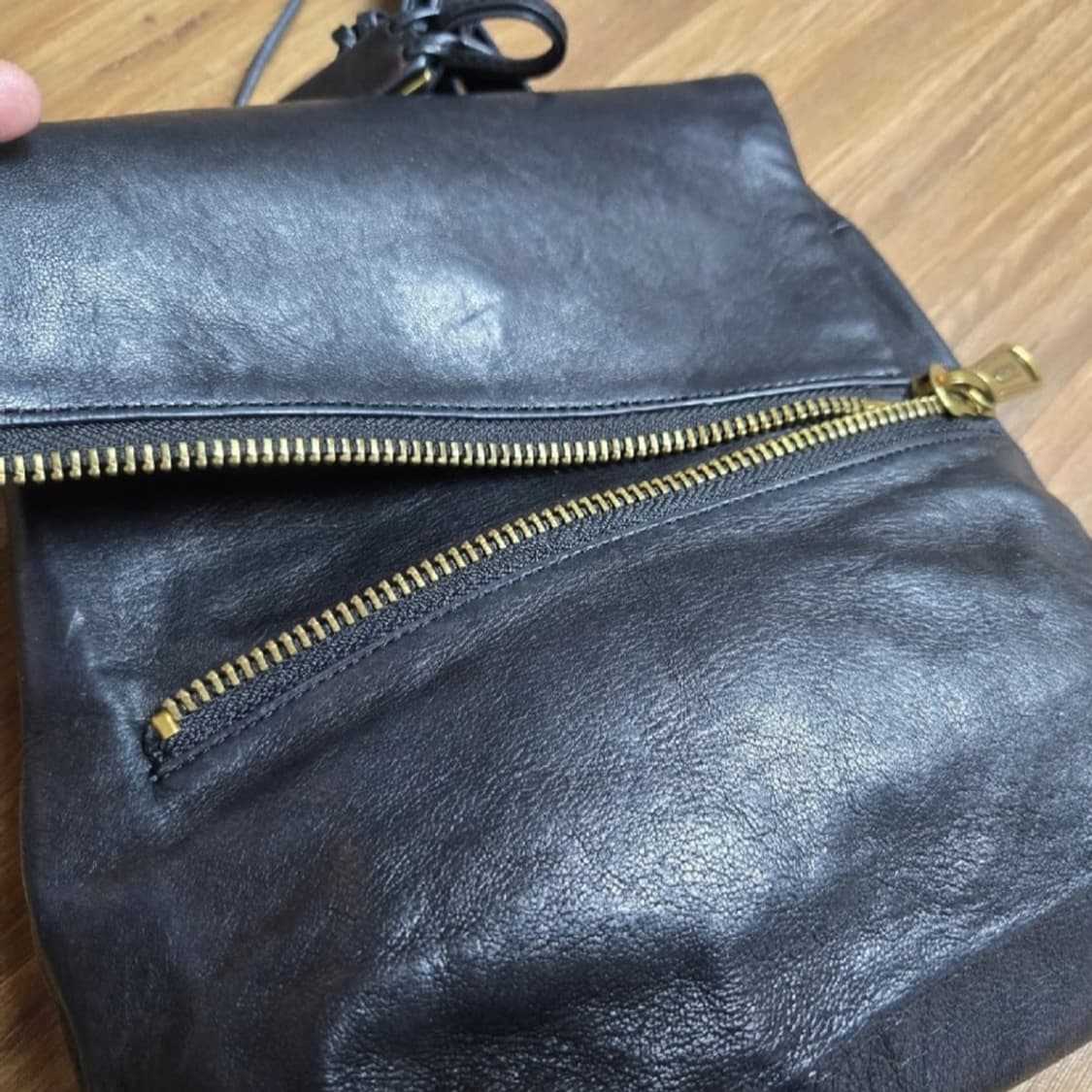 조이그라이슨 블랙 가죽 백팩 [풀팩 정품] 상품이미지2