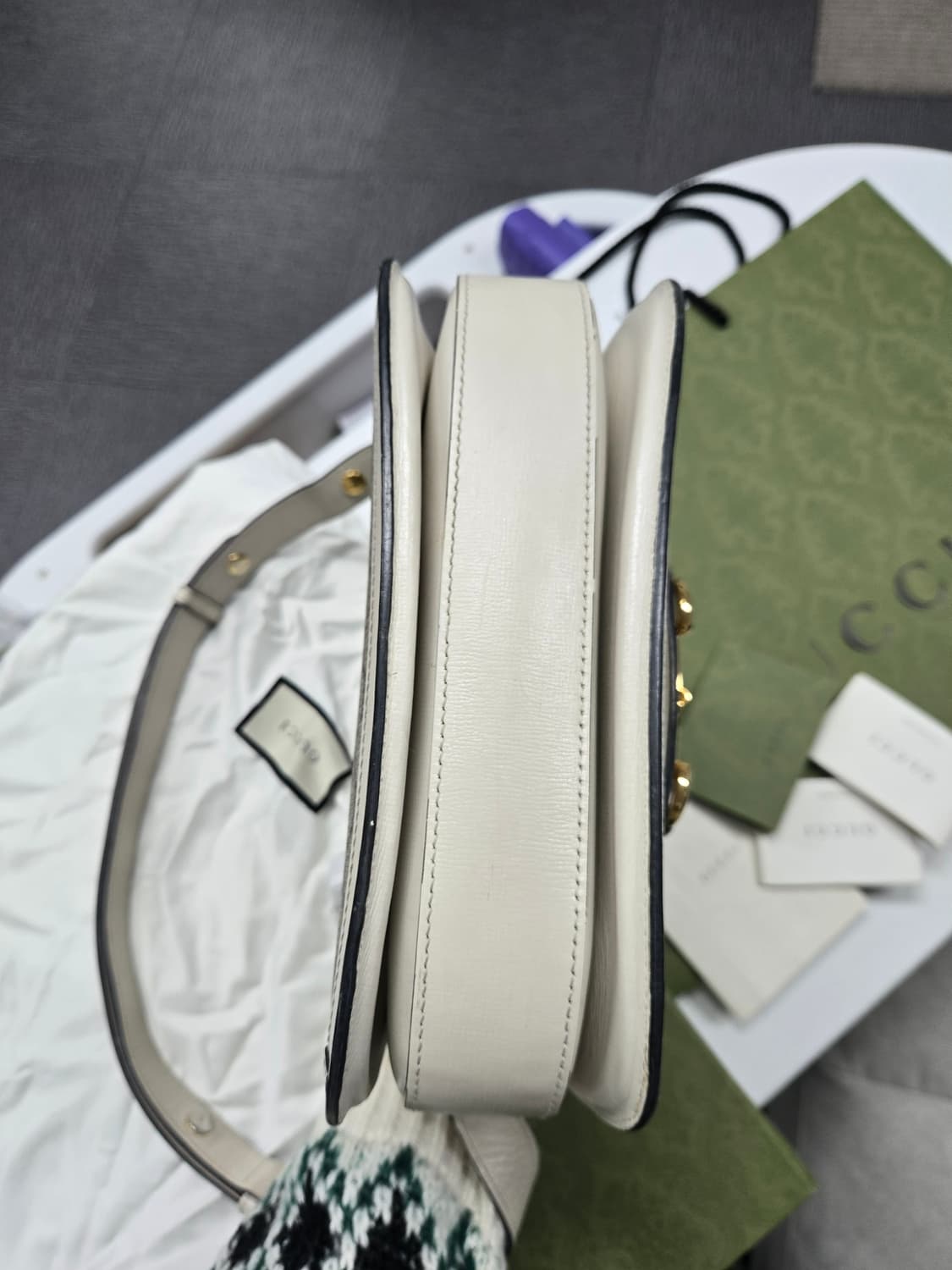 [A급컨디션] 구찌 홀스빗 라지 숄더백 상품이미지6