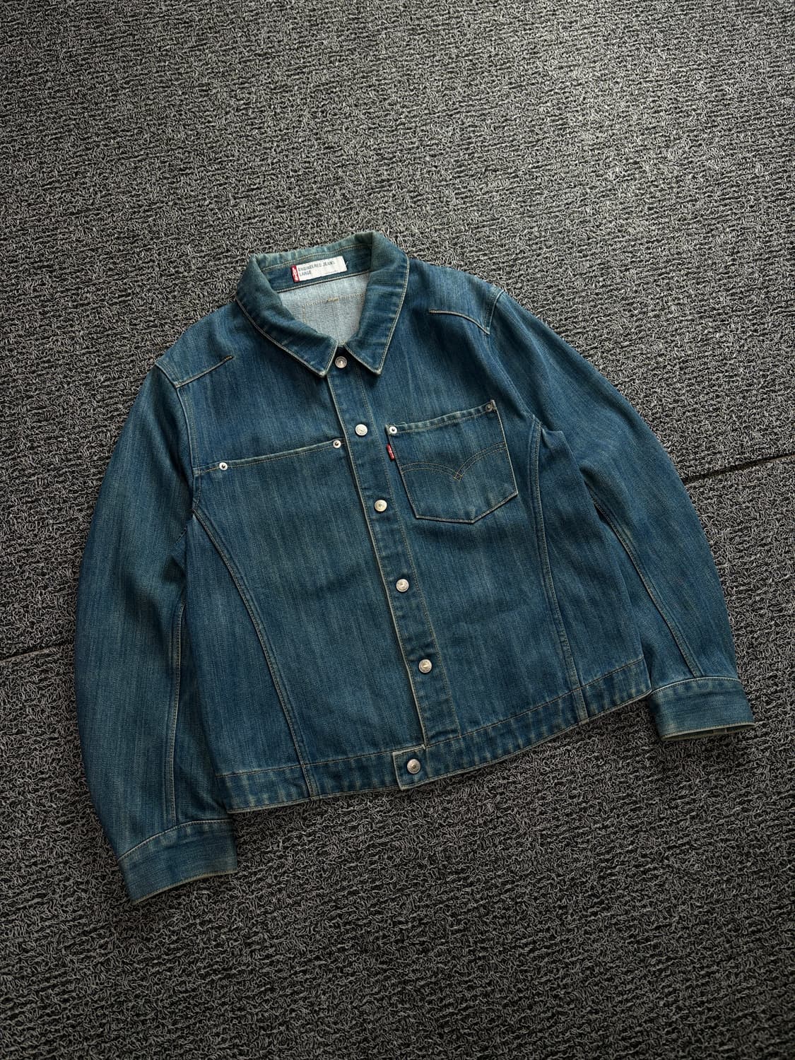 리바이스 엔지니어드진 데님 트러커 자켓 1663 상품이미지1