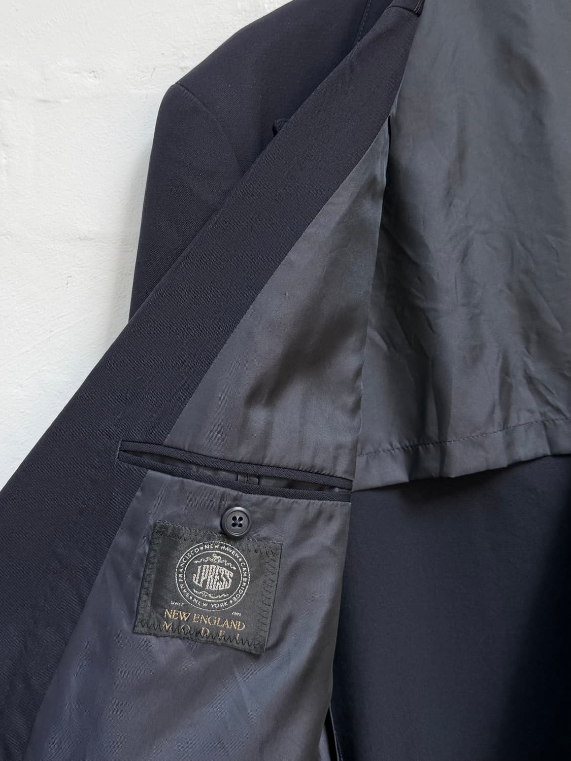 J.Press 네이비 금장 버튼 더블 블레이저 M 상품이미지4