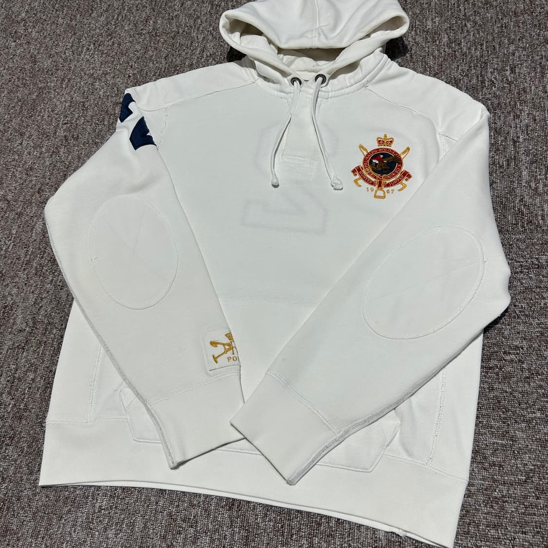 XL) 폴로 랄프로렌 헌터 점퍼 럭비 후드티 상품이미지3