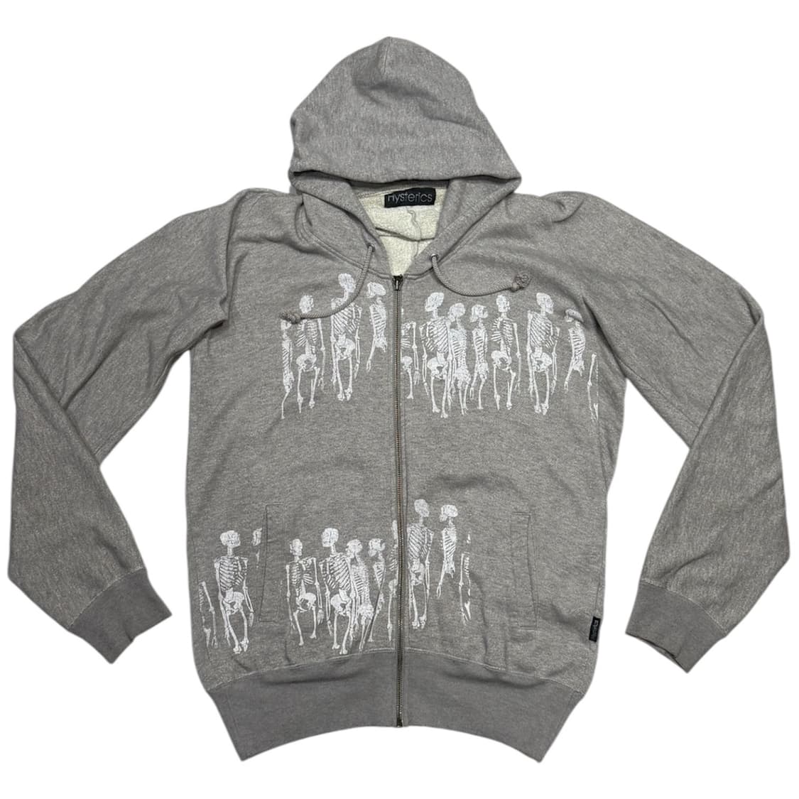 히스테릭 글래머 아카이브 무수한 해골들 후드 집업 자켓 상품이미지1