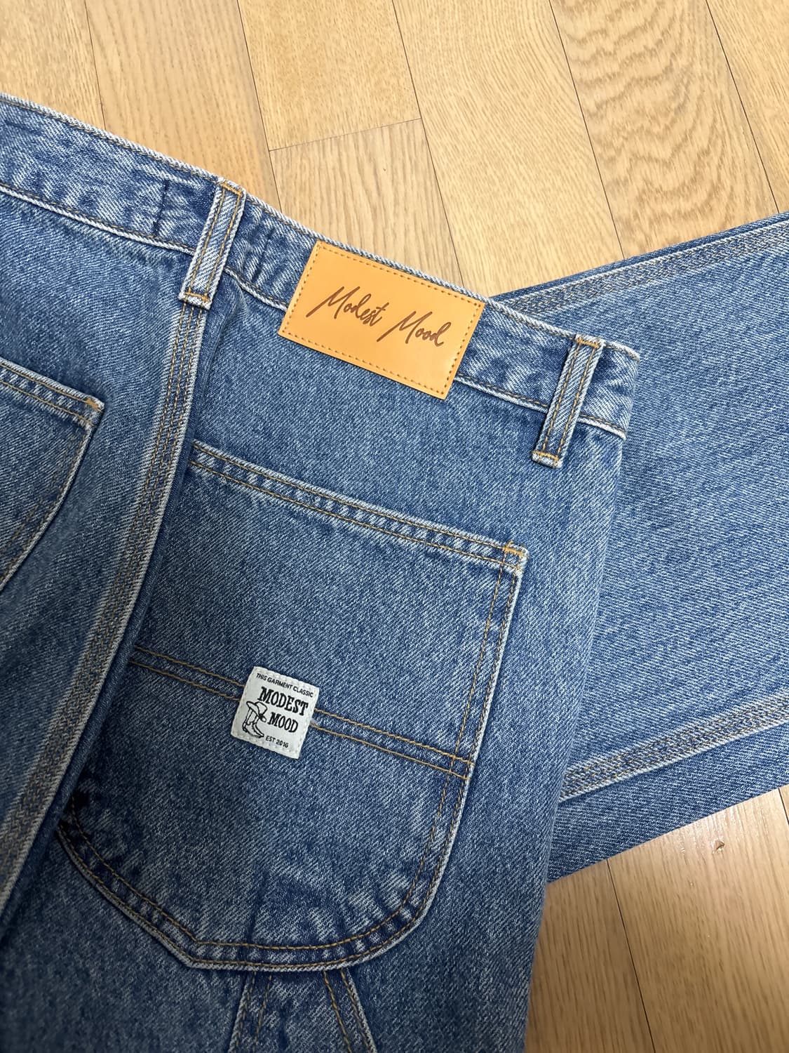 모데스트 무드 카펜터 팬츠 상품이미지3