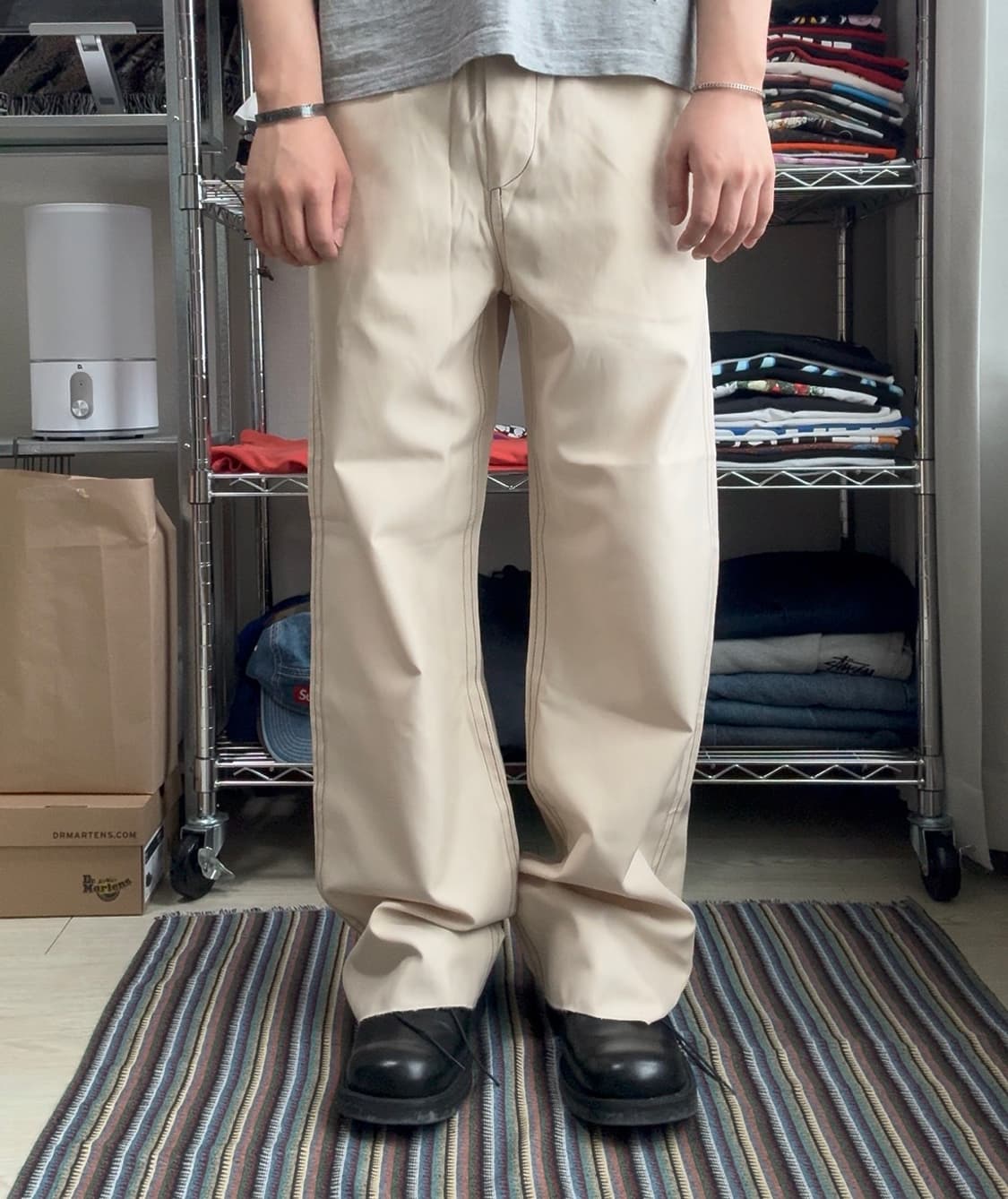 써네이 스티치 팬츠 상품이미지1