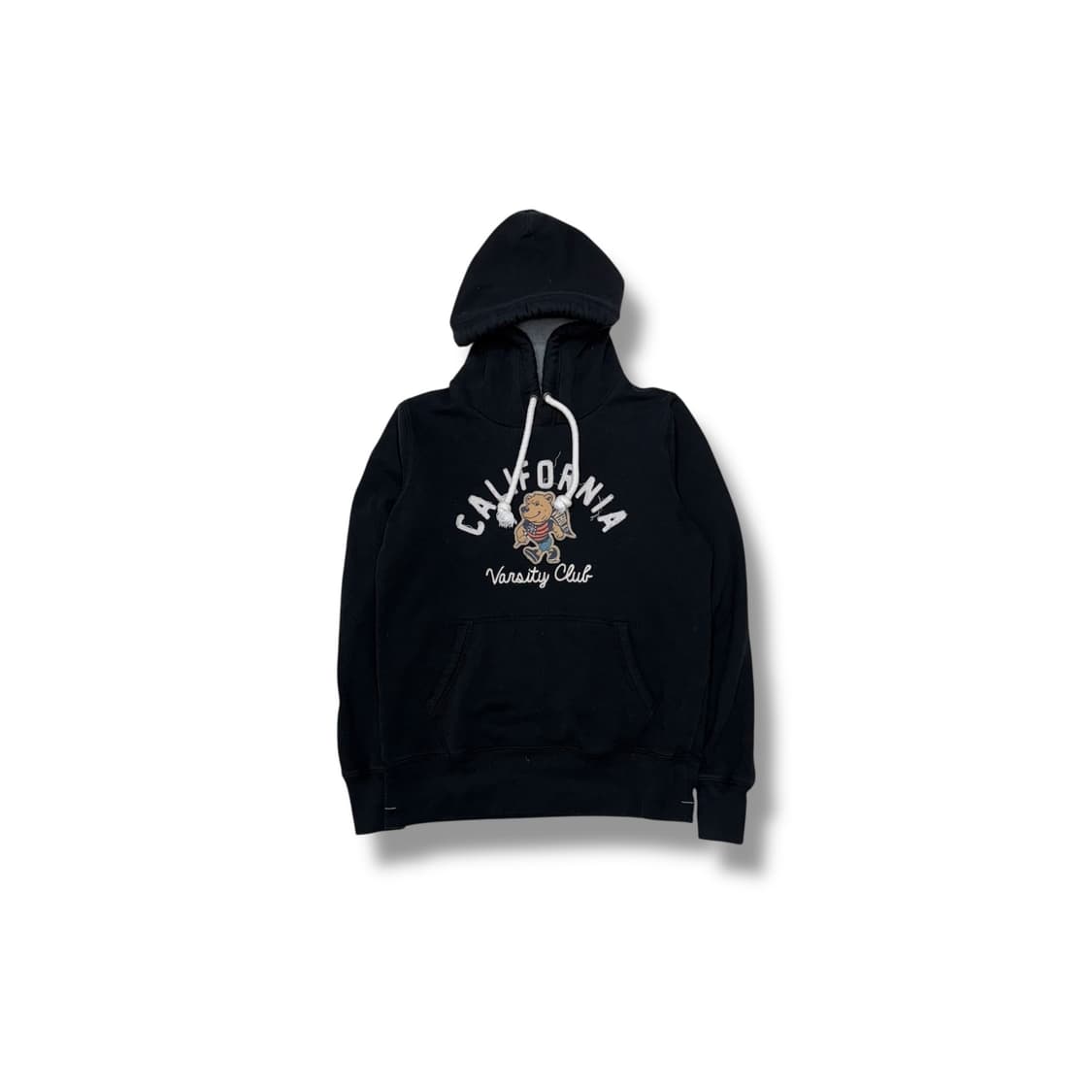 [M] 후아유 블랙 후드티 상품이미지3