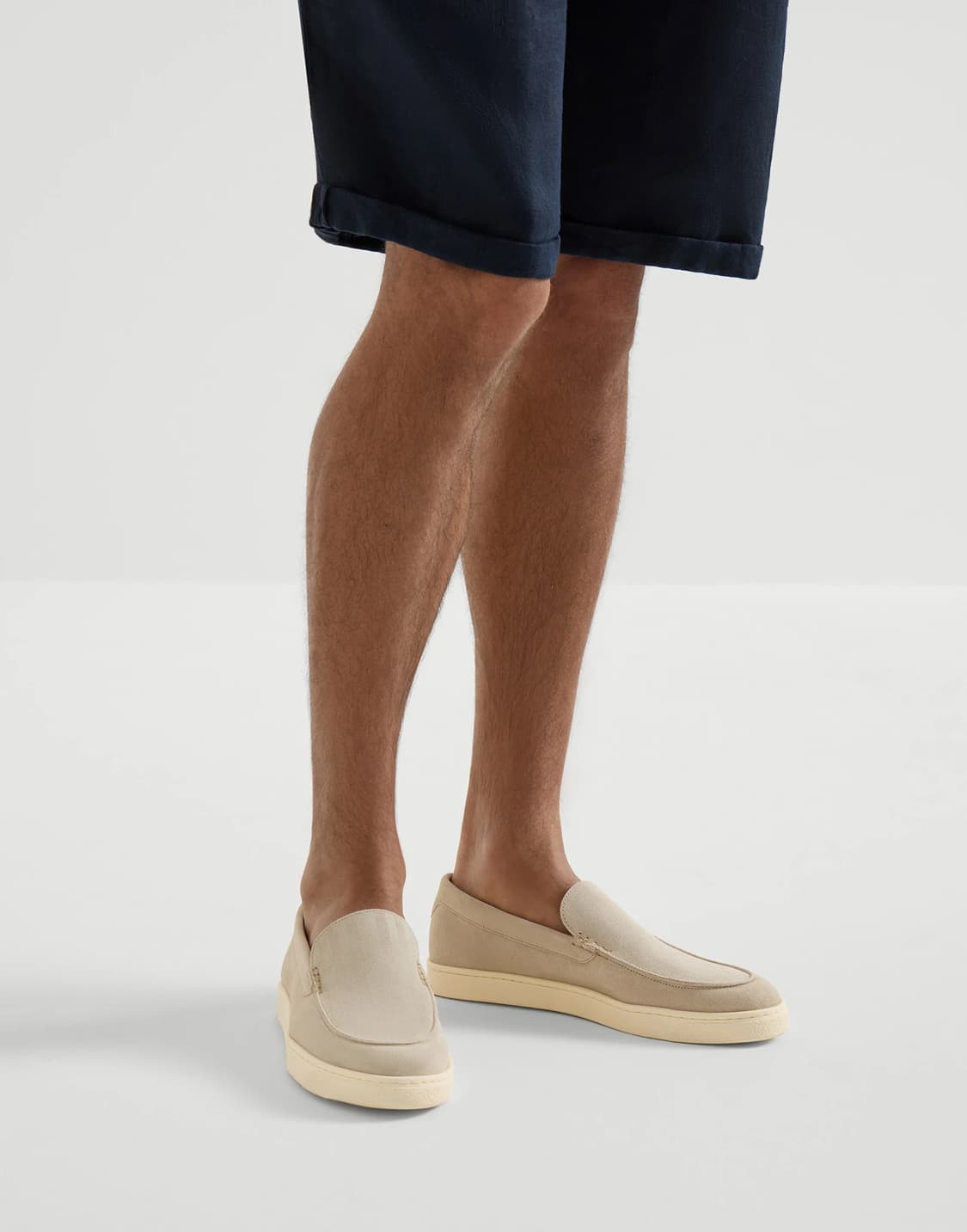 브루넬로 쿠치넬리 / 스웨이드 로퍼 스니커즈 / 43 새상품 상품이미지8