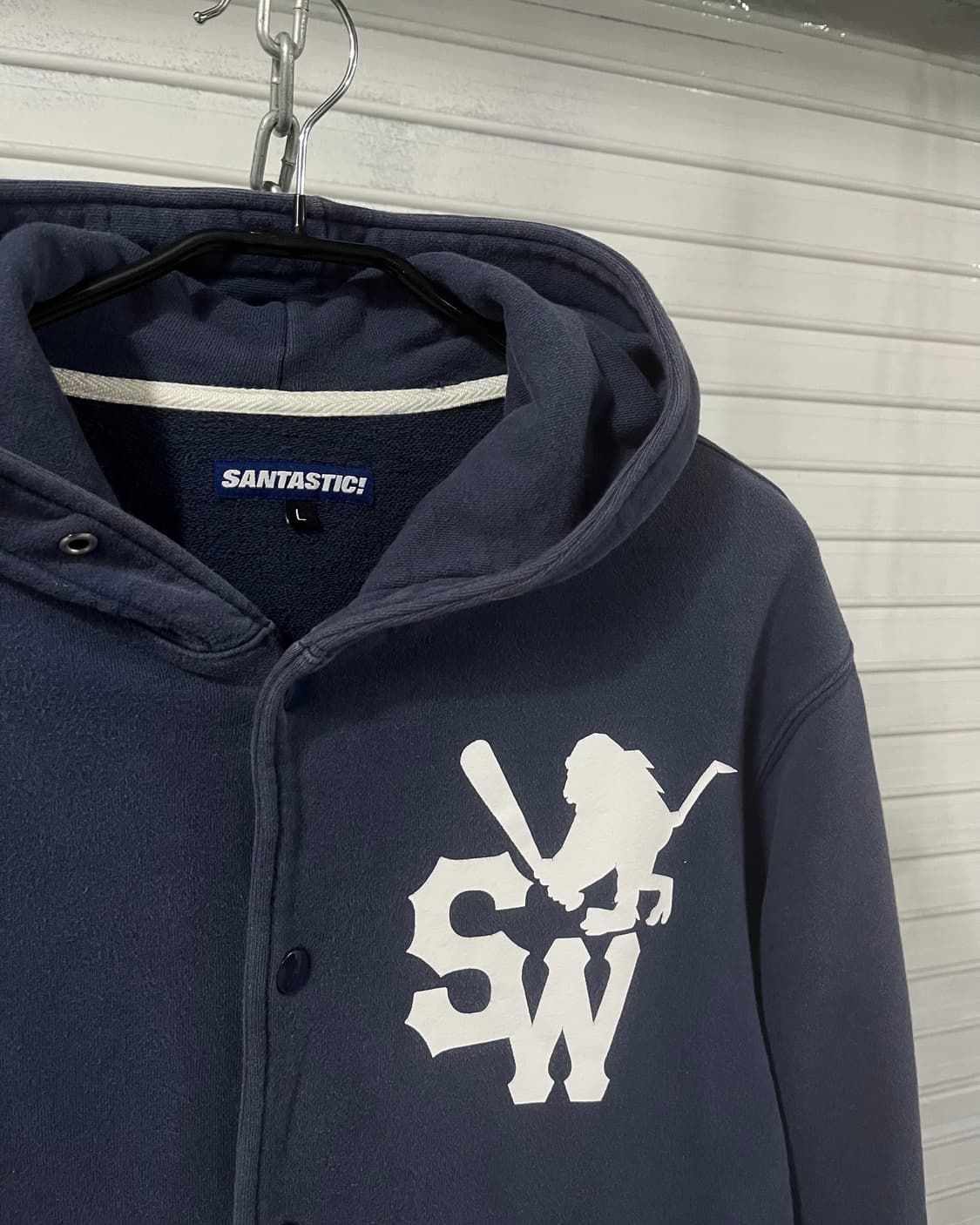 Santastic! varsity hood jacket 상품이미지5