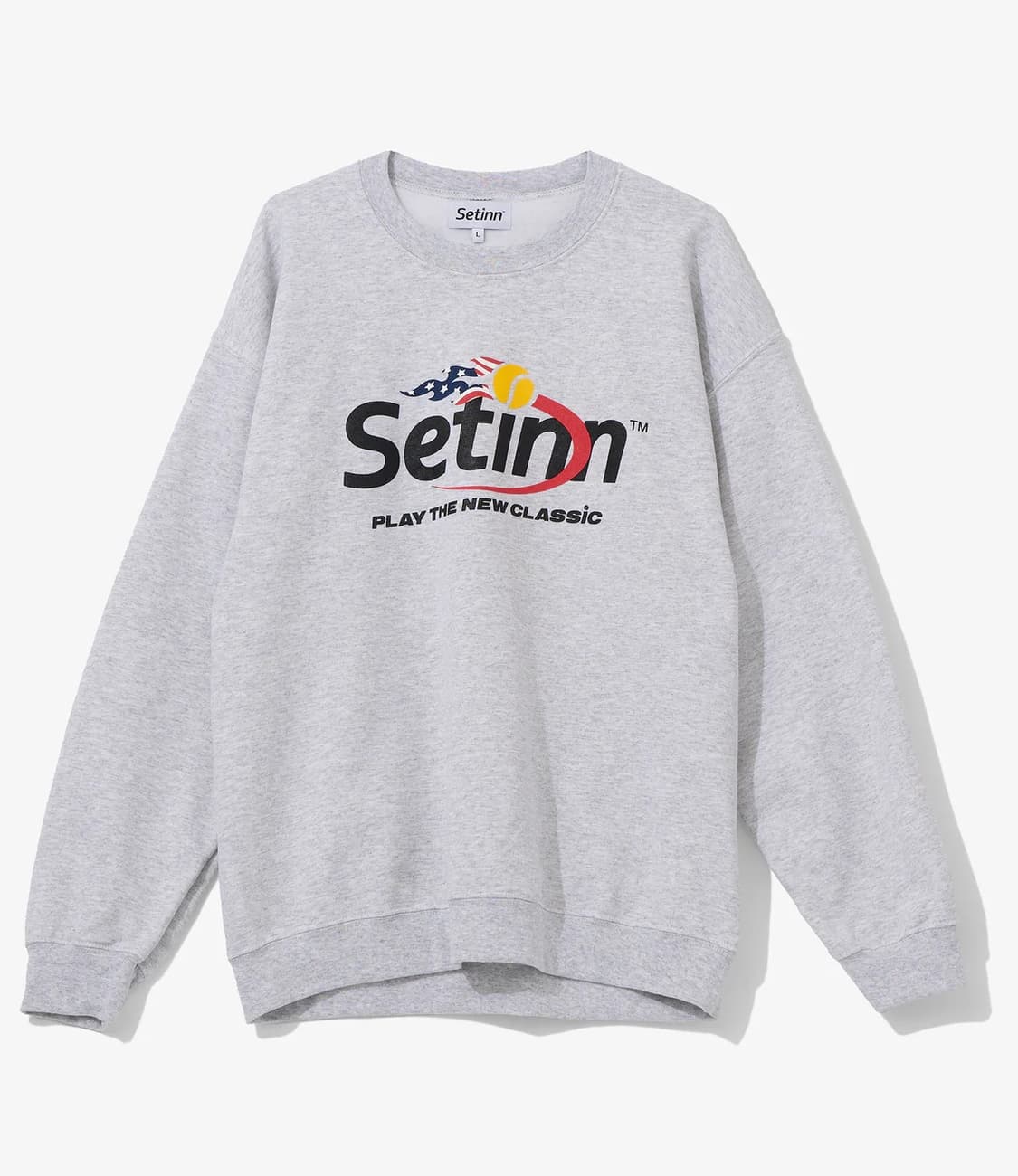 Setinn X Nepenthes NY 세틴 맨투맨 M 새상품 네이비 상품이미지3
