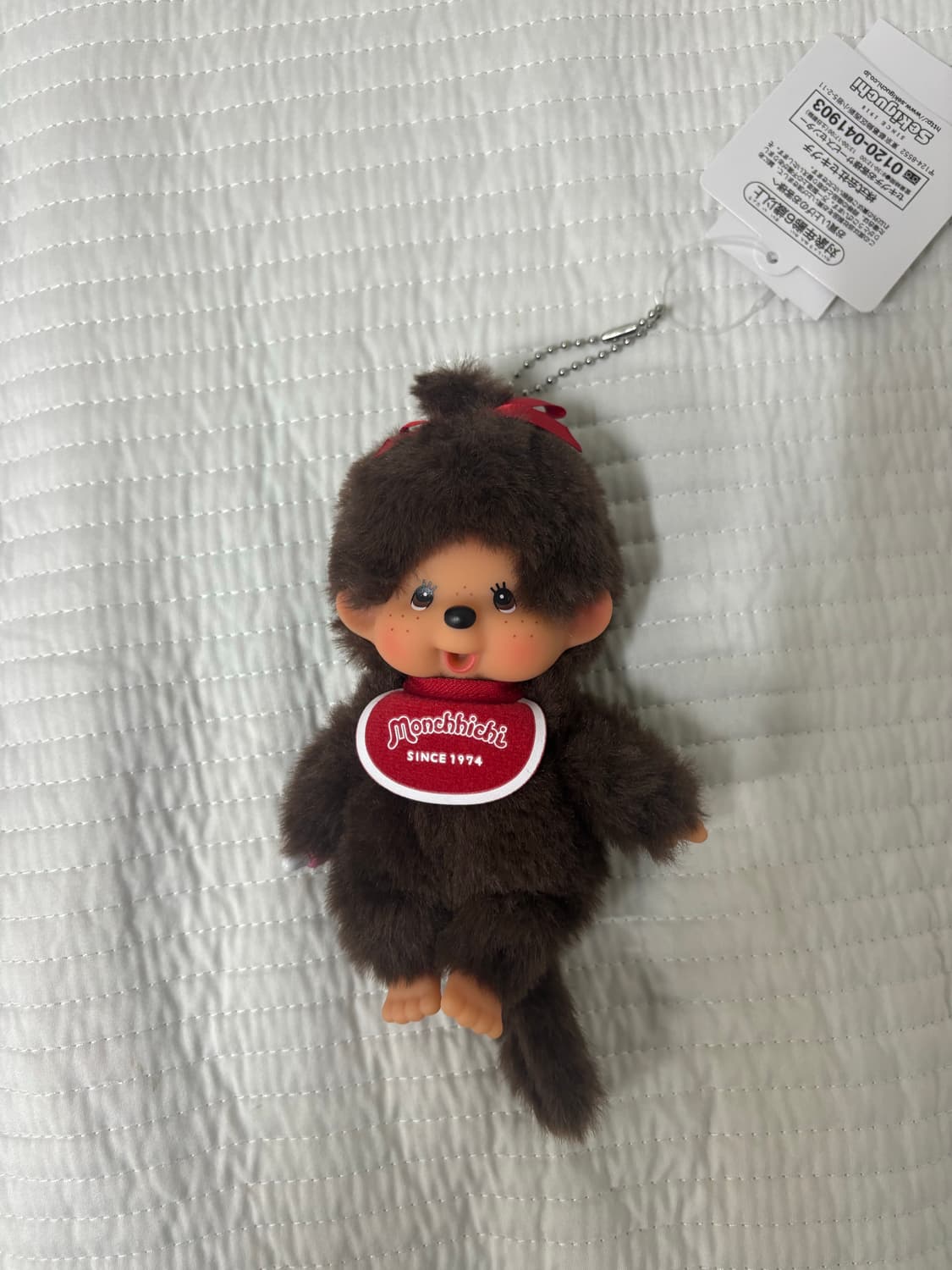 몬치치 SS 걸 키 체인 브라운 몬치치 걸 키링 상품이미지2