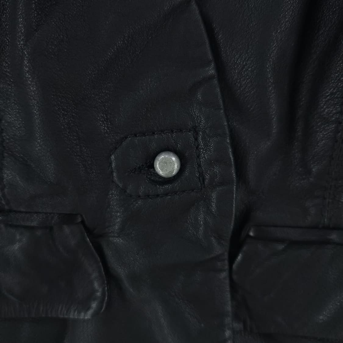 [여6]올세인츠 블랙 레이어드 가죽 자켓[Y64-005] 상품이미지5