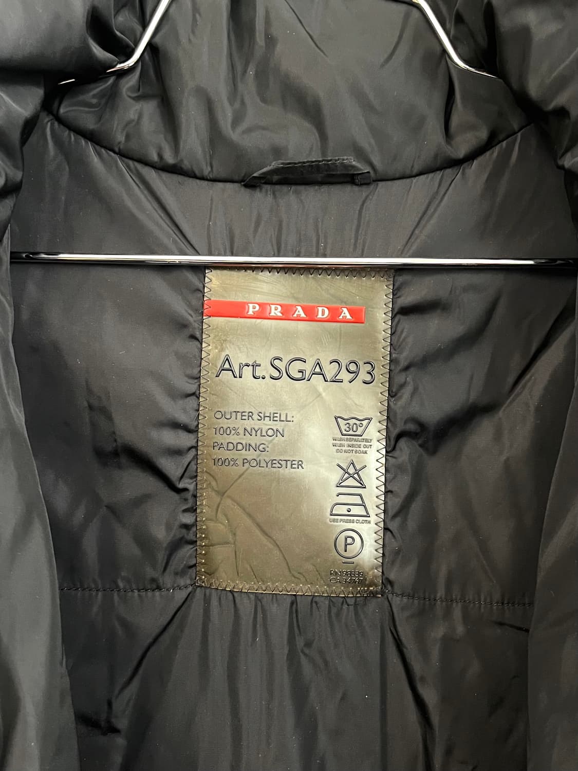 프라다 스포츠 유틸리티 후드 패디드 코트 상품이미지6