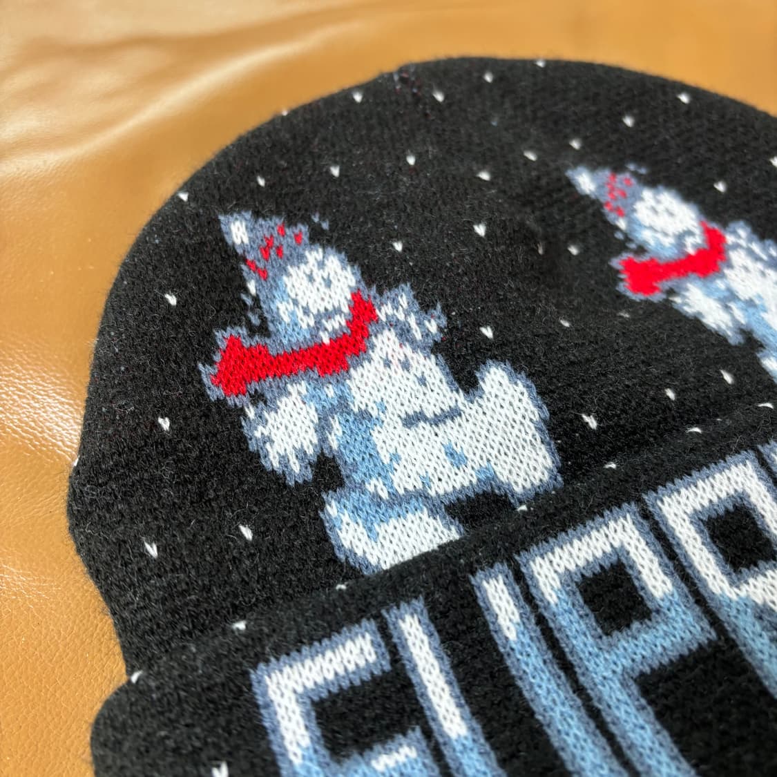 슈프림 비니 모자 21fw 스노우맨 블랙 상품이미지8