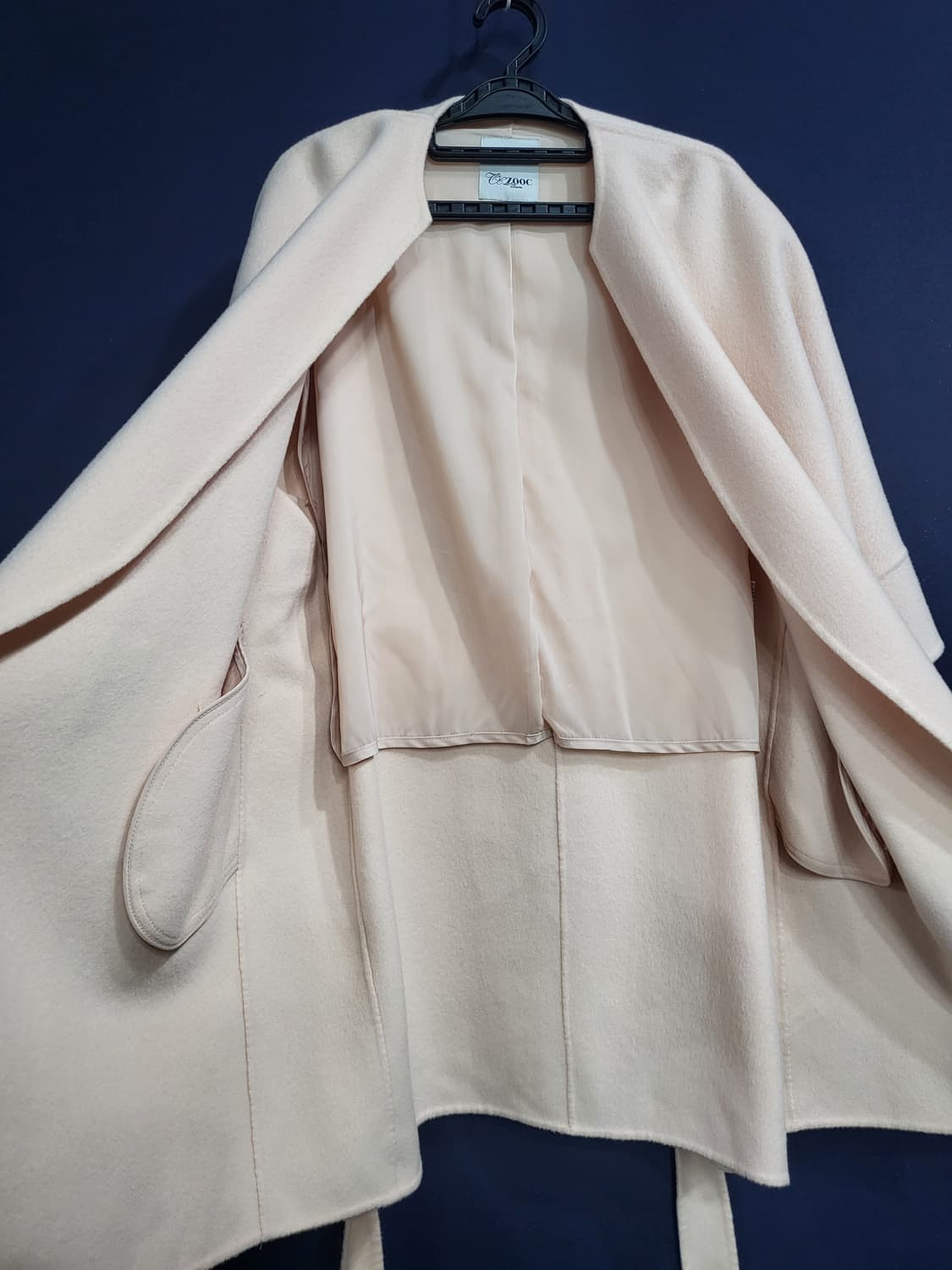 쥬크 캐시미어 벨티드 코트 상품이미지4