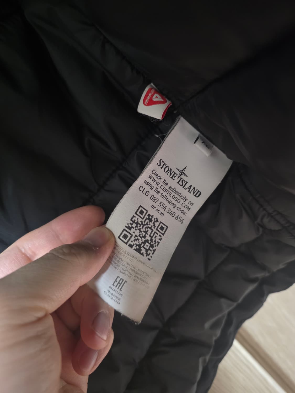 스톤아일랜드 마이크로랩스 경량 패딩 XL 상품이미지5