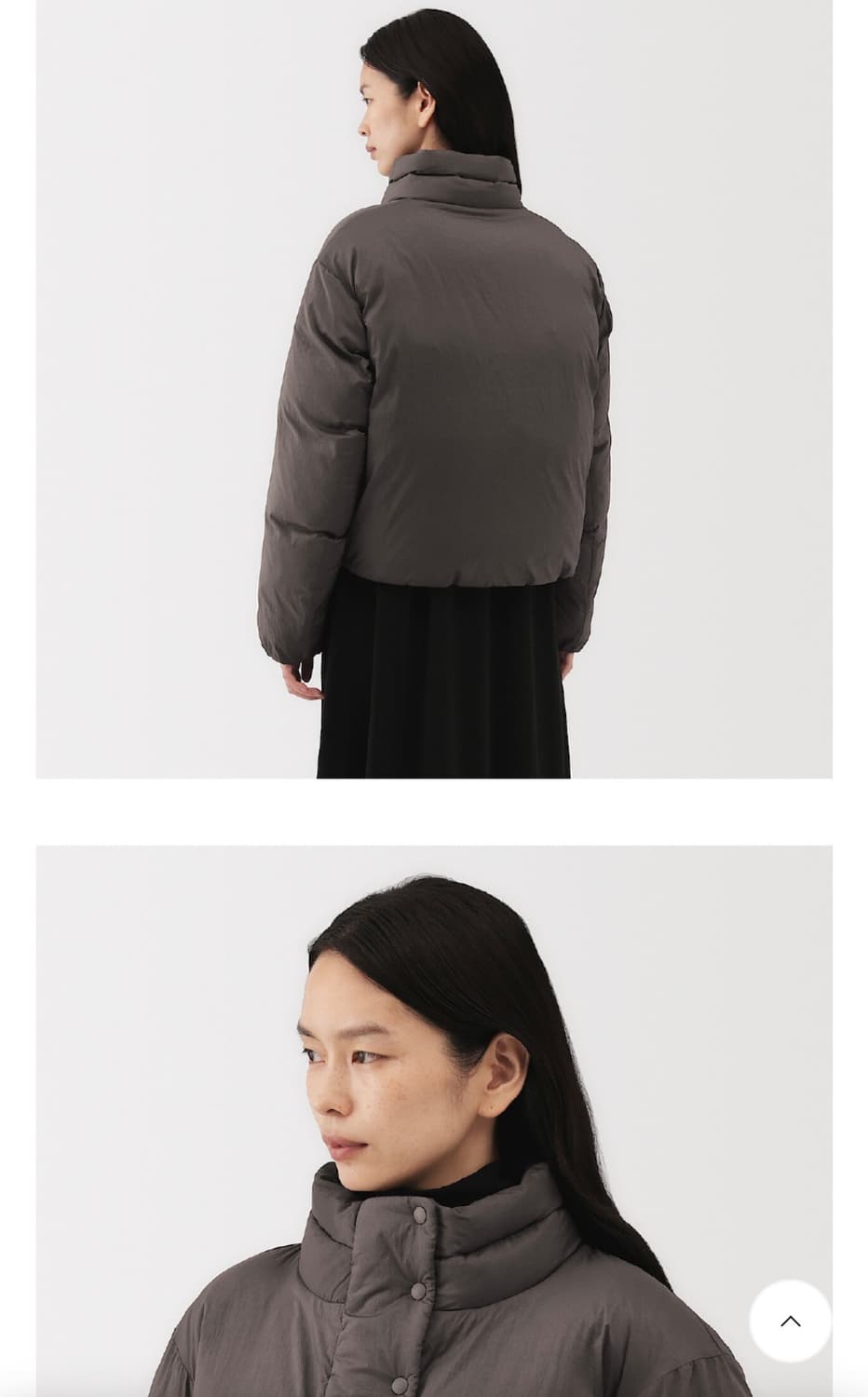 무인양품 무지 라보 LABO 다운 쇼트 패딩 아유서울 상품이미지4