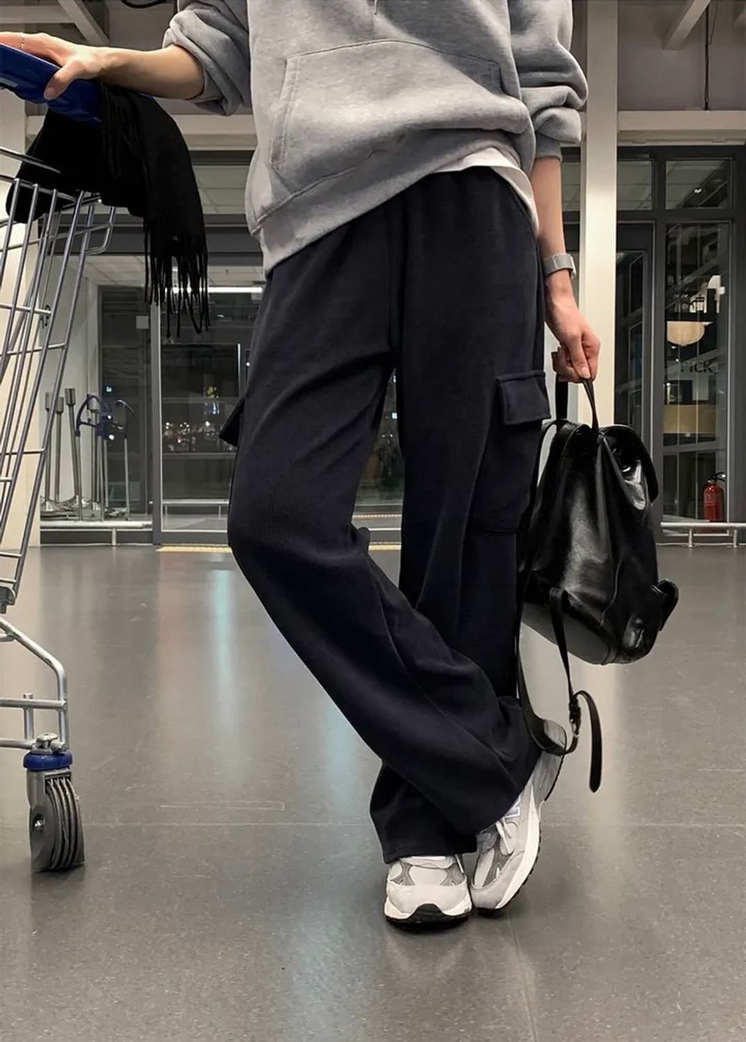 핀르 코듀로이 와이드팬츠 상품이미지1