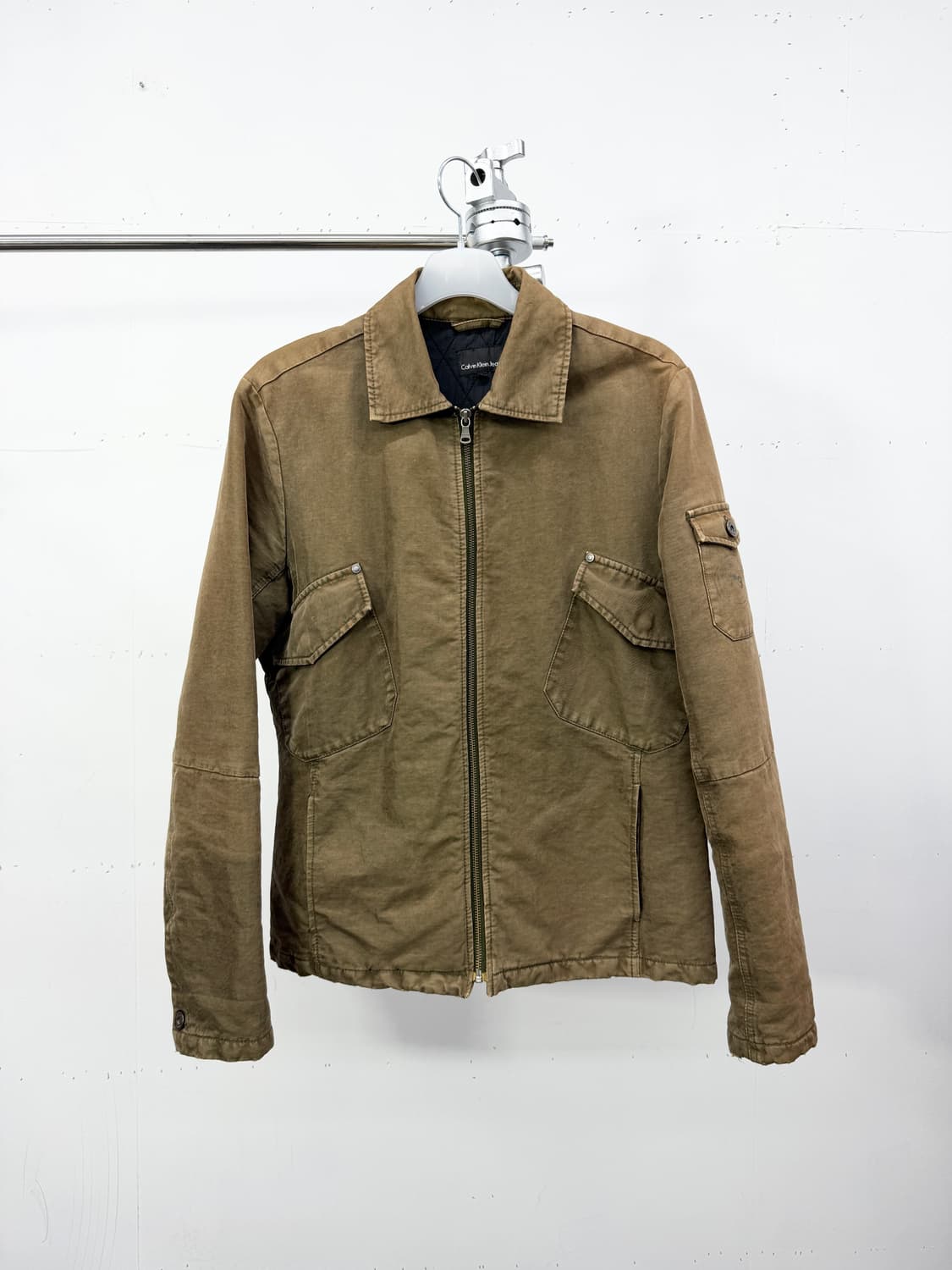 CKJ Garment Dyed Utility Jacket. 상품이미지1