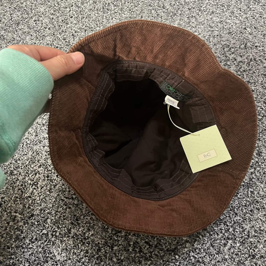 Enc 코듀로이 벙거지 모자 상품이미지3