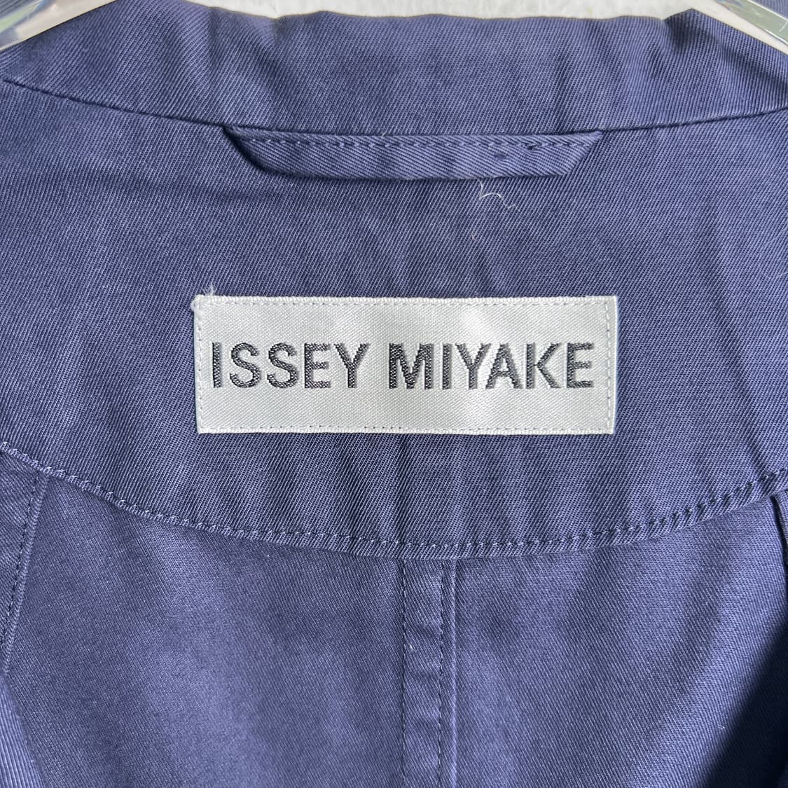 이세이미야케 네이비 코튼 자켓  상품이미지3