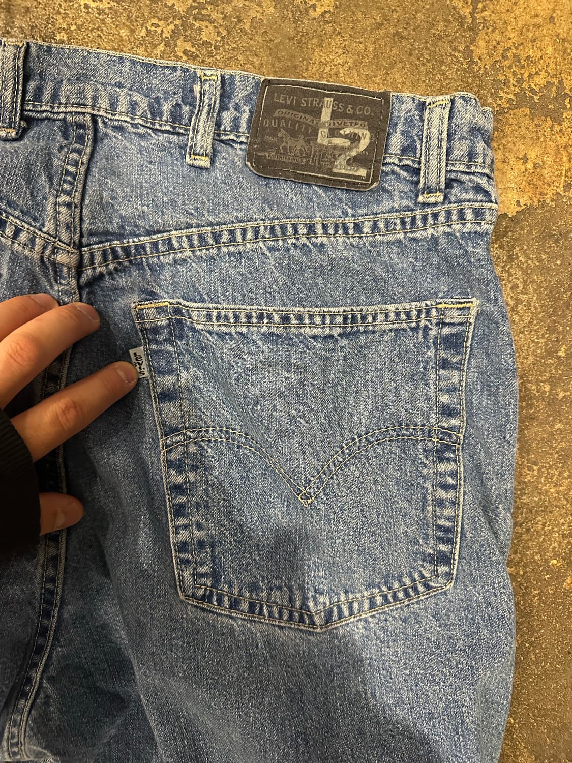 빈티지 90s 리바이스 L2 데님팬츠  상품이미지3