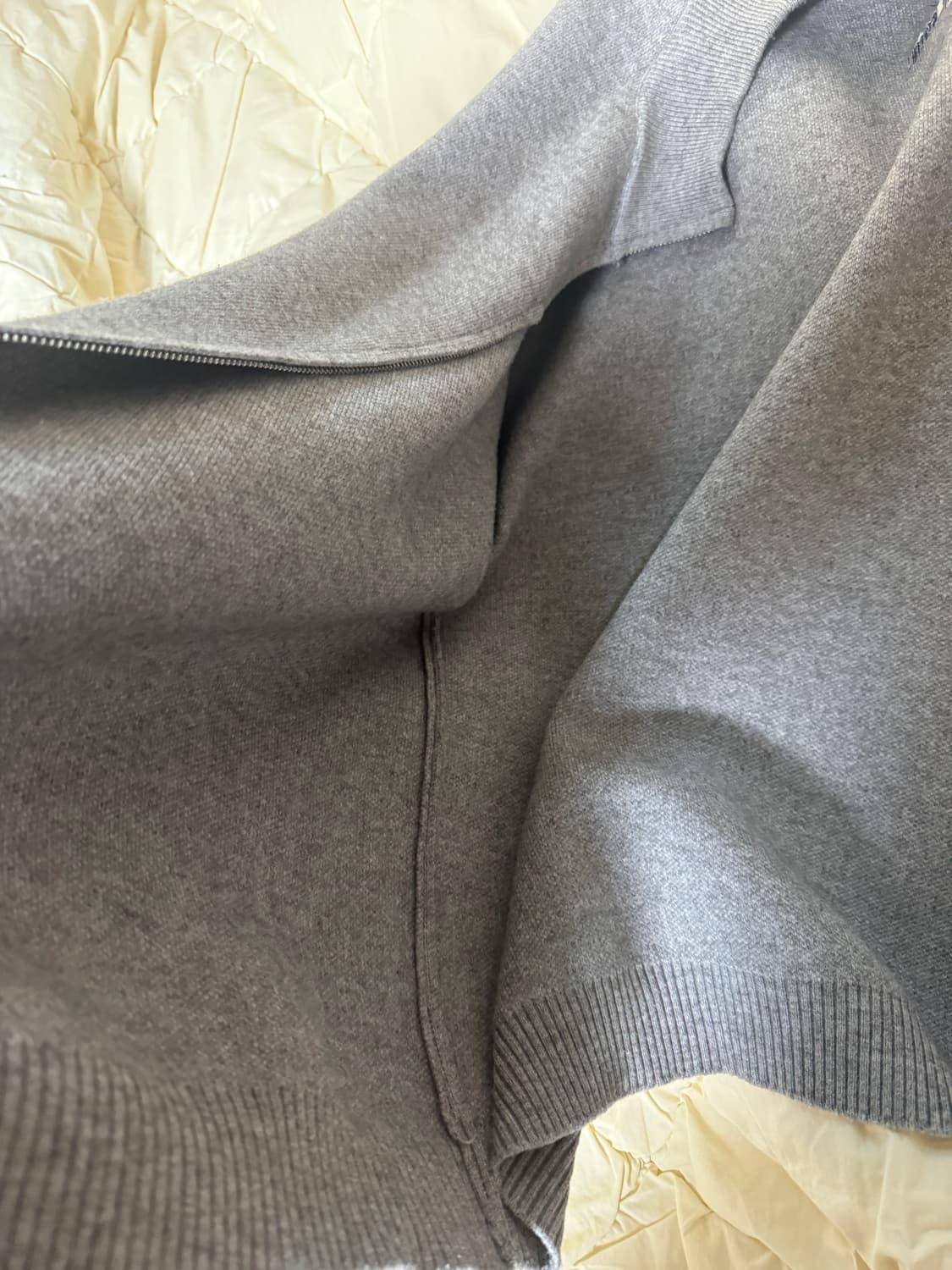 아덴트 솔 집업 가디건 그레이 35000 상품이미지4