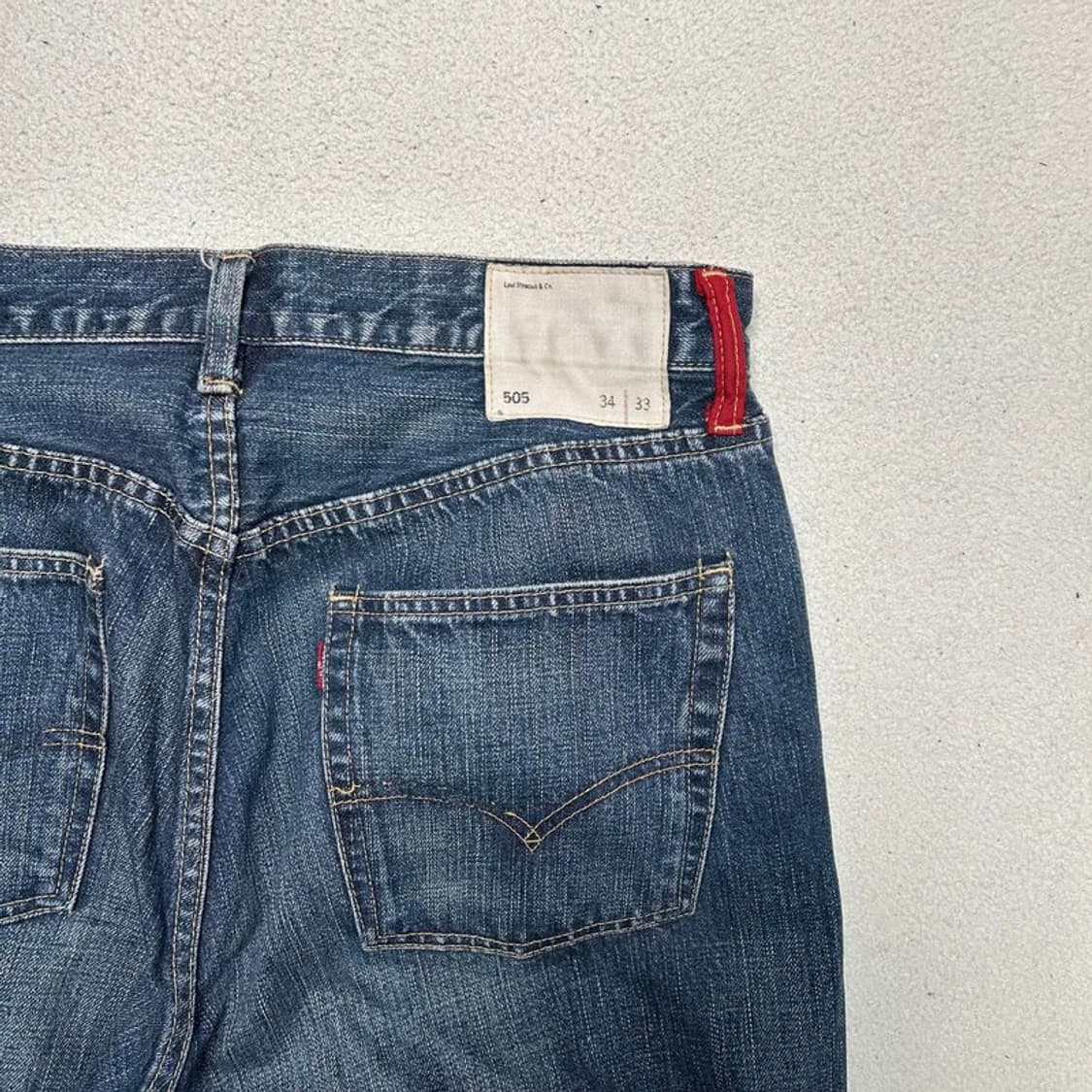 리바이스 505 데님진 34/33 상품이미지4
