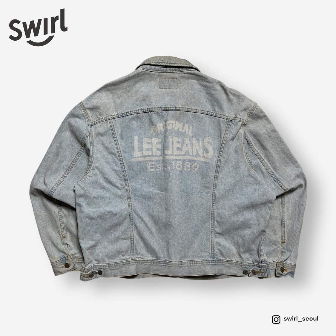 🌊Lee authentic Denim jackets 상품이미지2