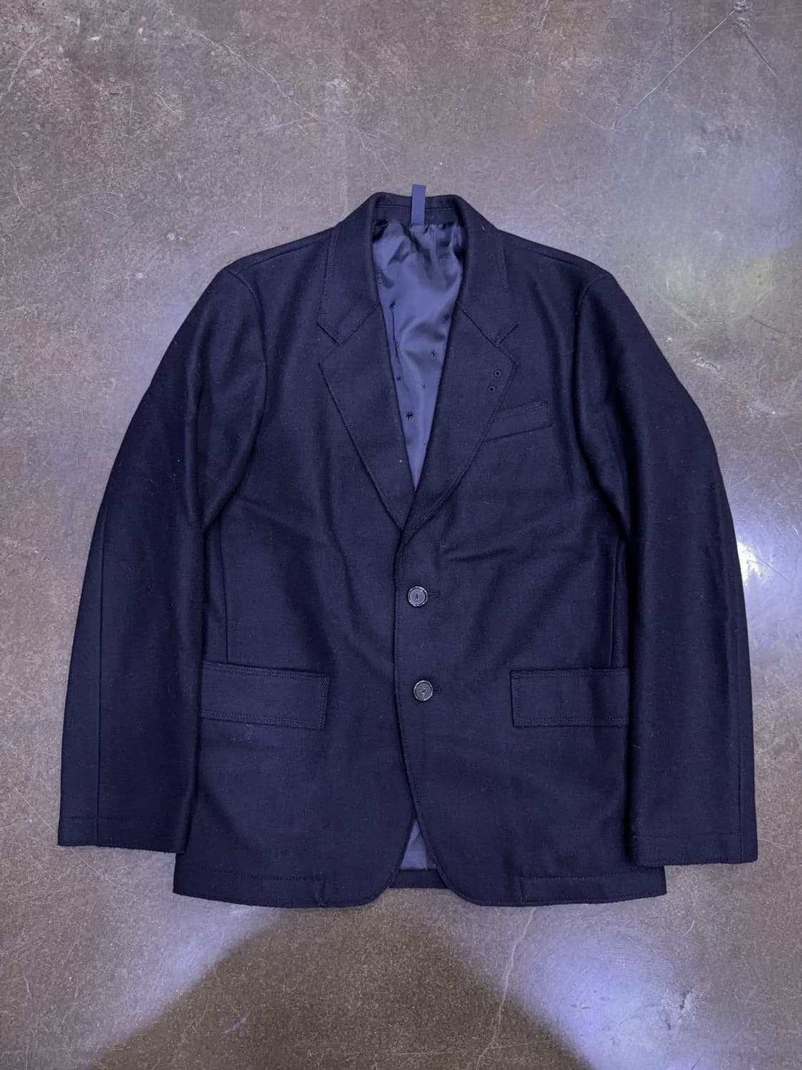 커스텀멜로우 Fortex 울 혼방 캐쥬얼 블레이저 자켓 95 상품이미지1