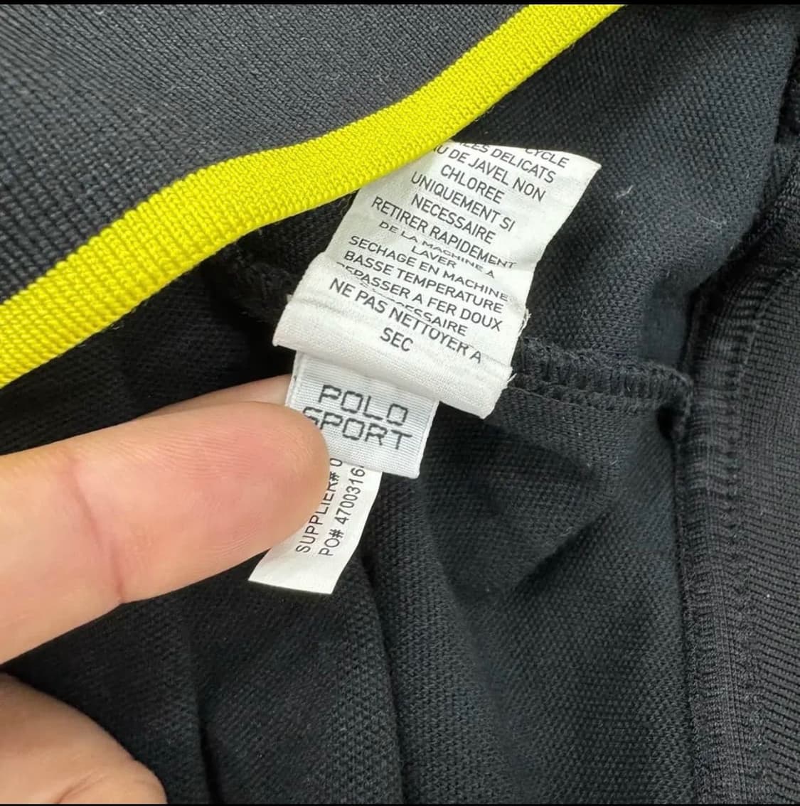 폴로 스포츠 트랙탑 져지 상품이미지7