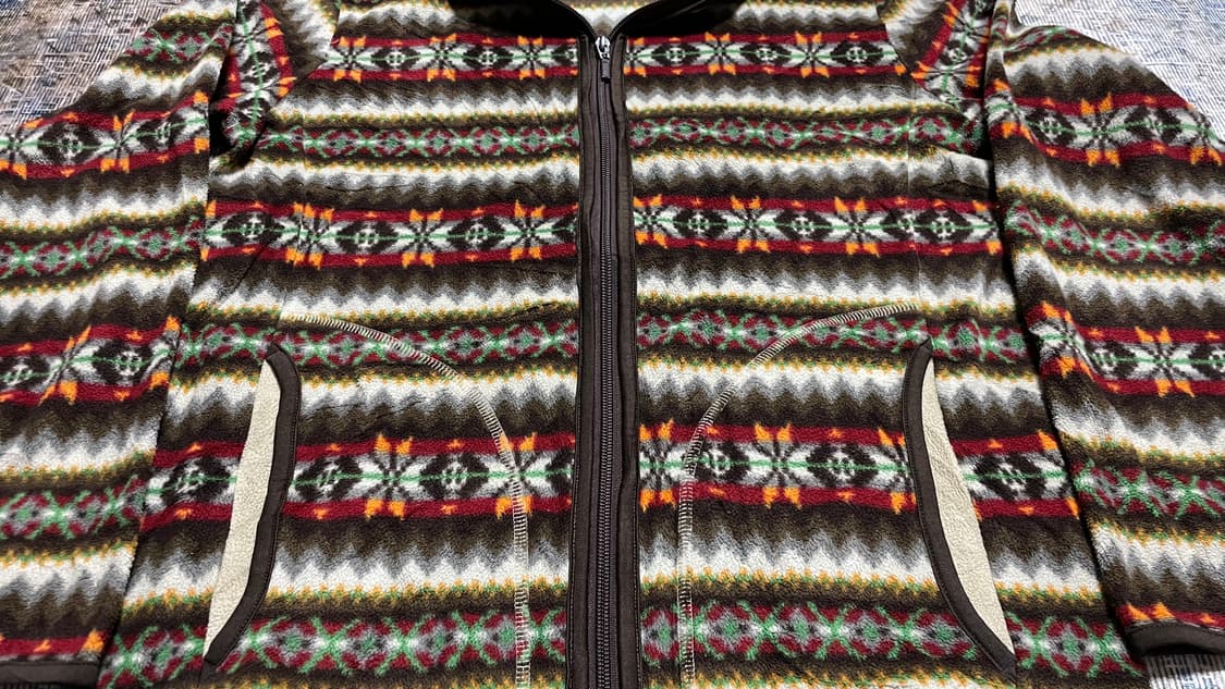 JPN 00s 일본 빈티지 유니클로 uniqlo 노르딕 페어아일 플리스 상품이미지6