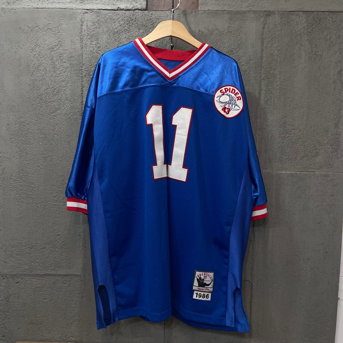 미첼앤네스 NFL 레거시 뉴욕 자이언츠 쓰로우백 져지 상품이미지2