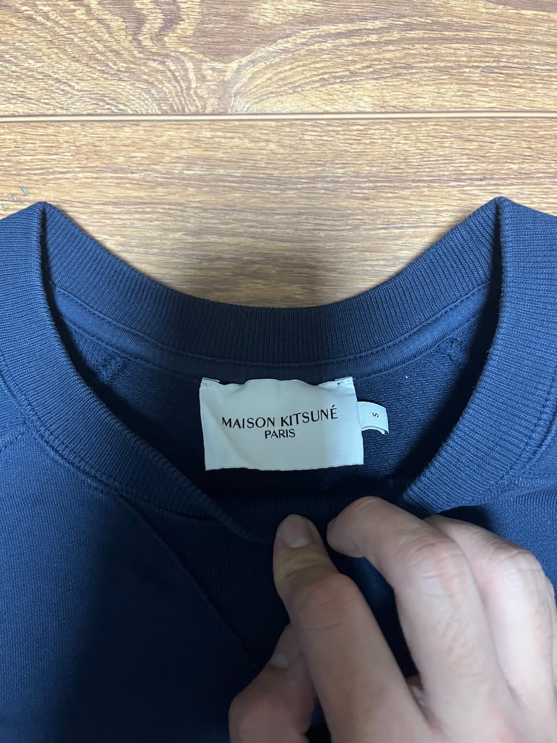 메종키츠네 맨투맨 S 상품이미지3